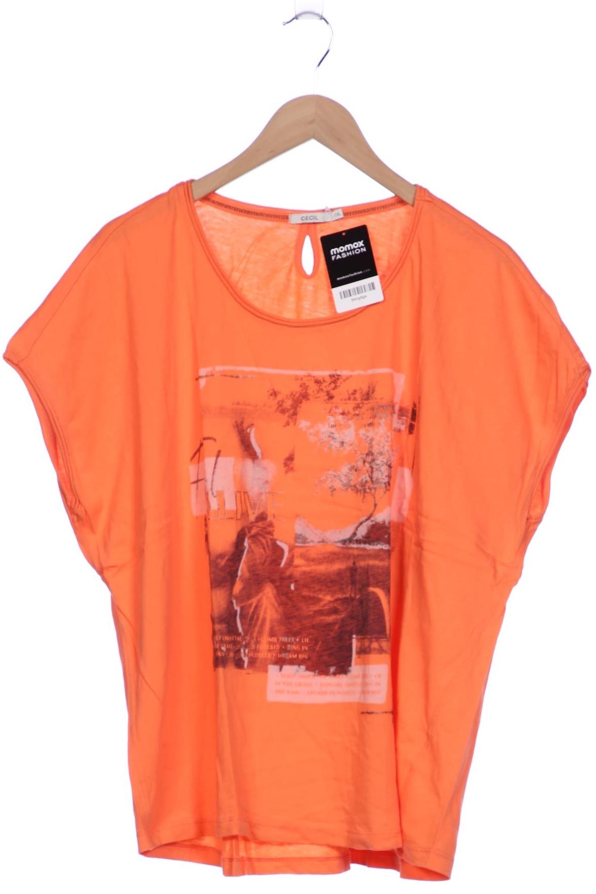 

Cecil Damen T-Shirt, orange, Gr. 46