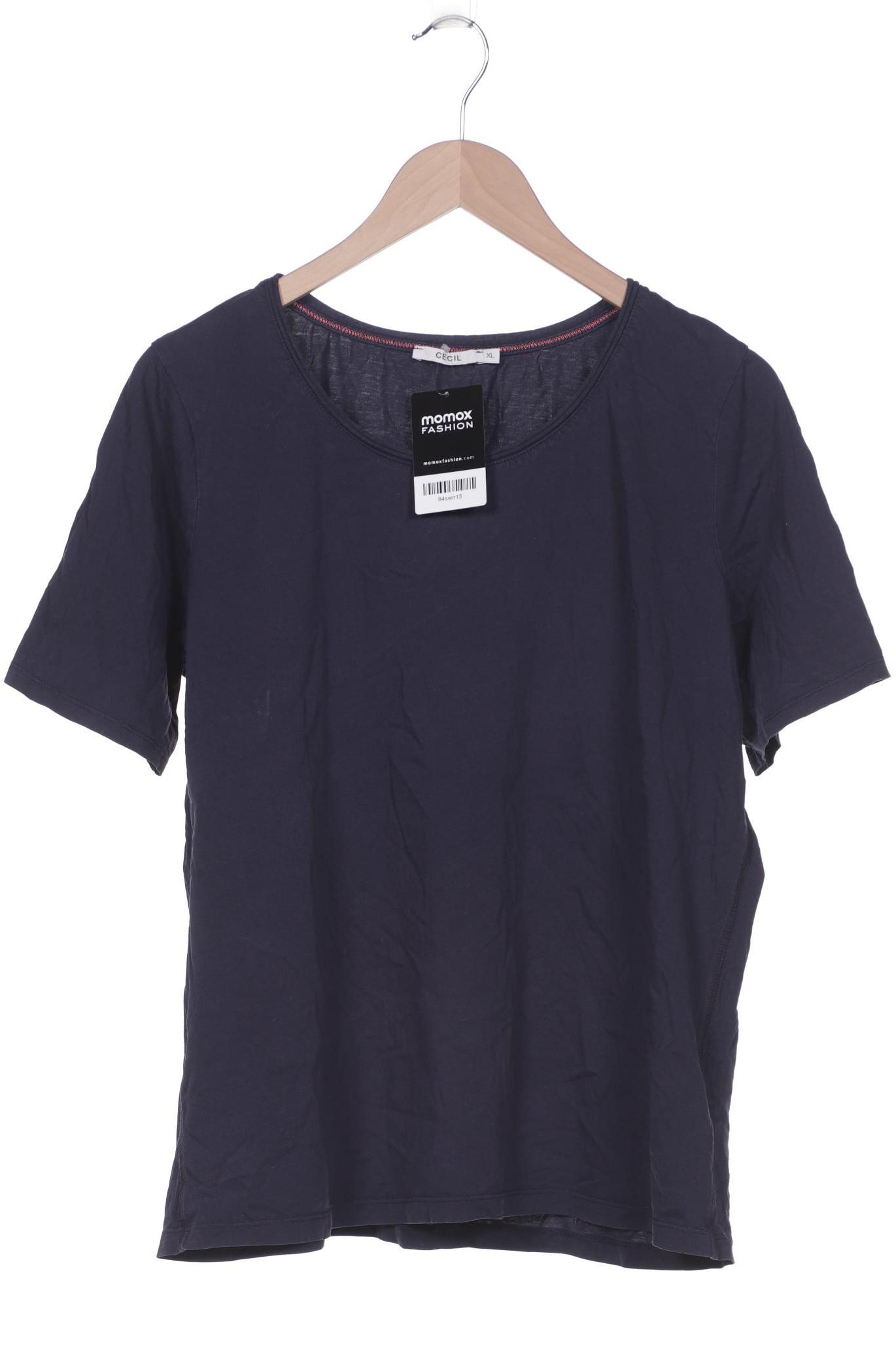 

CECIL Damen T-Shirt, marineblau