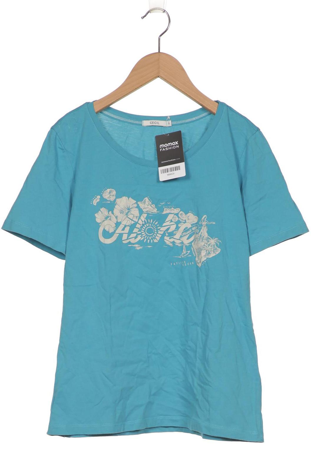 

CECIL Damen T-Shirt, blau