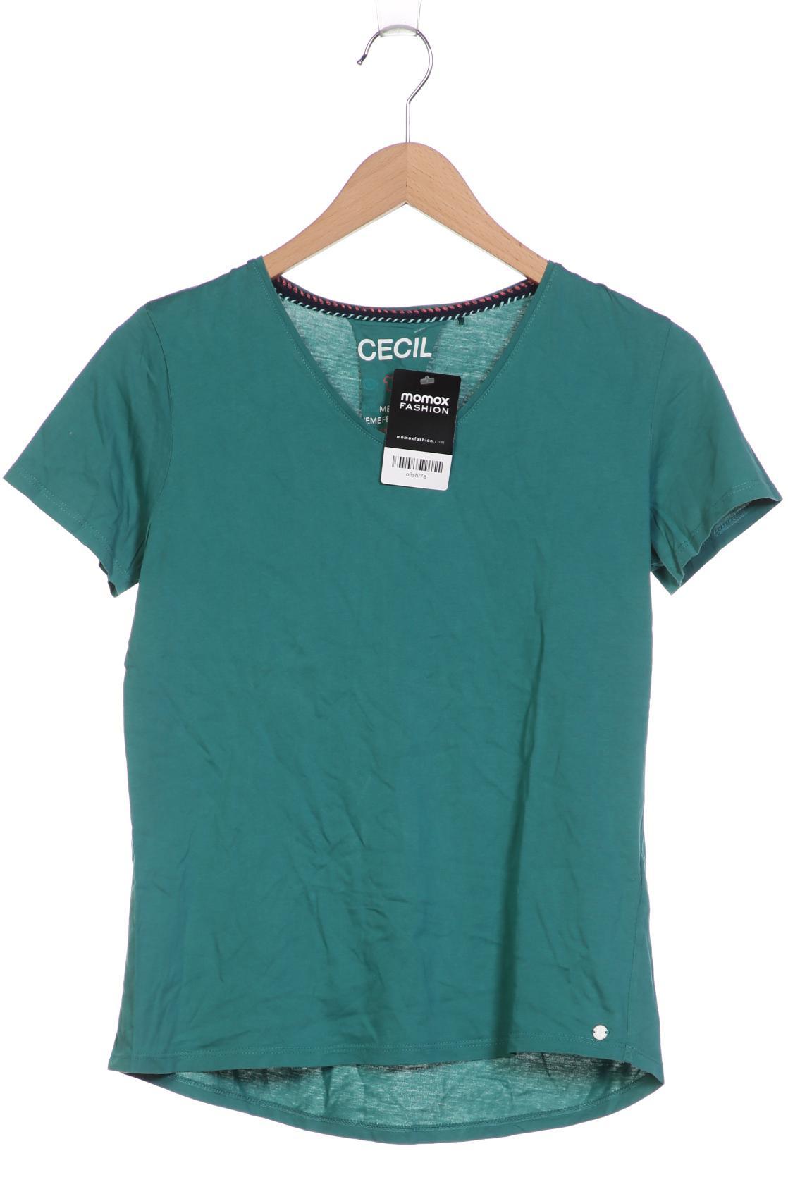 

Cecil Damen T-Shirt, türkis, Gr. 36