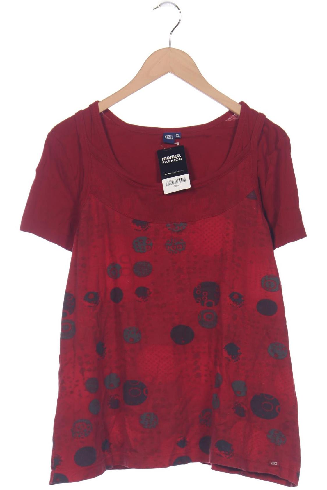 

Cecil Damen T-Shirt, rot, Gr. 44