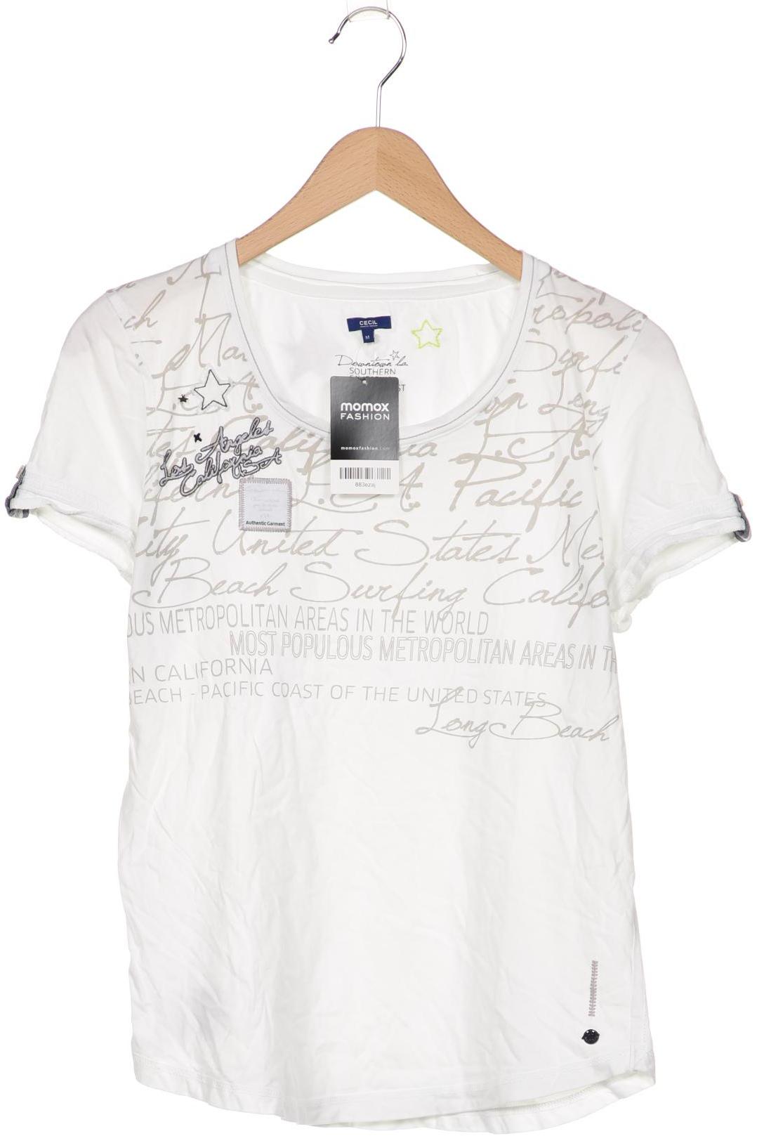 

CECIL Damen T-Shirt, weiß