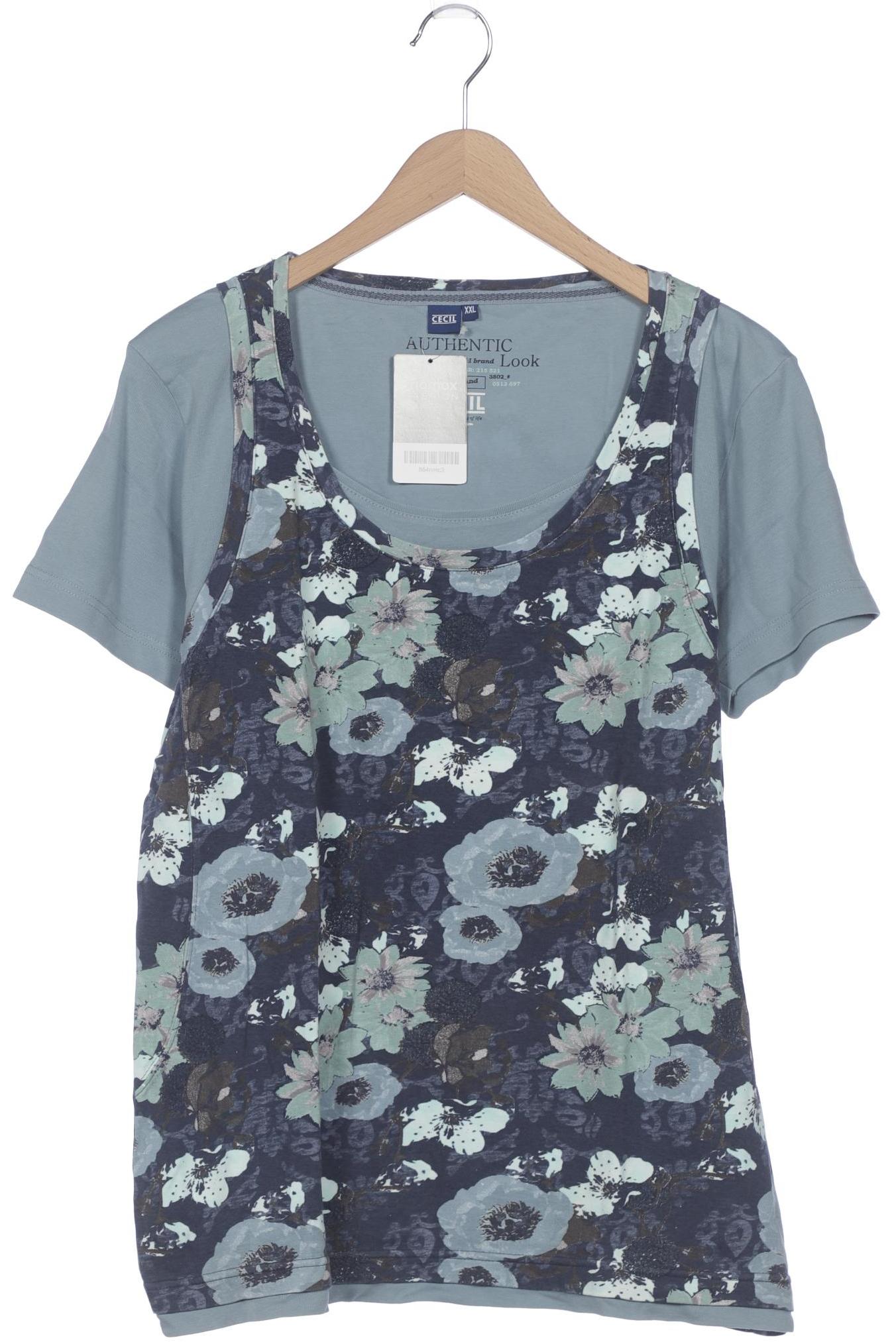 

Cecil Damen T-Shirt, marineblau, Gr. 46