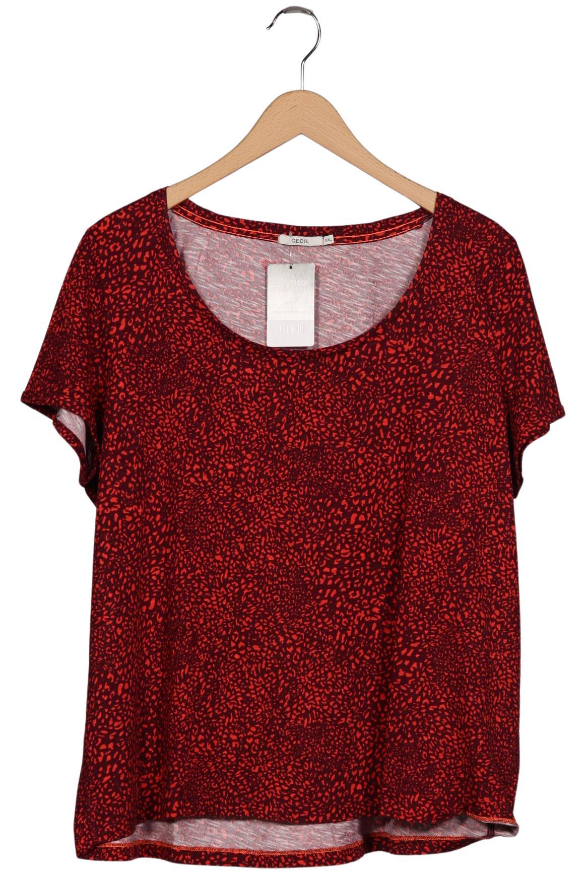 

Cecil Damen T-Shirt, bordeaux, Gr. 46