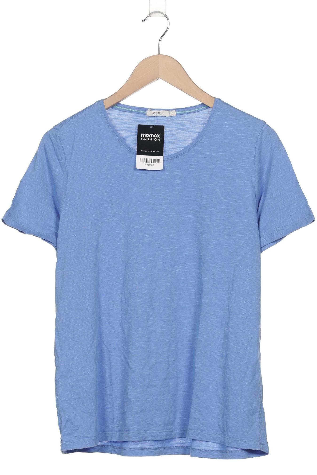 

Cecil Damen T-Shirt, blau, Gr. 42