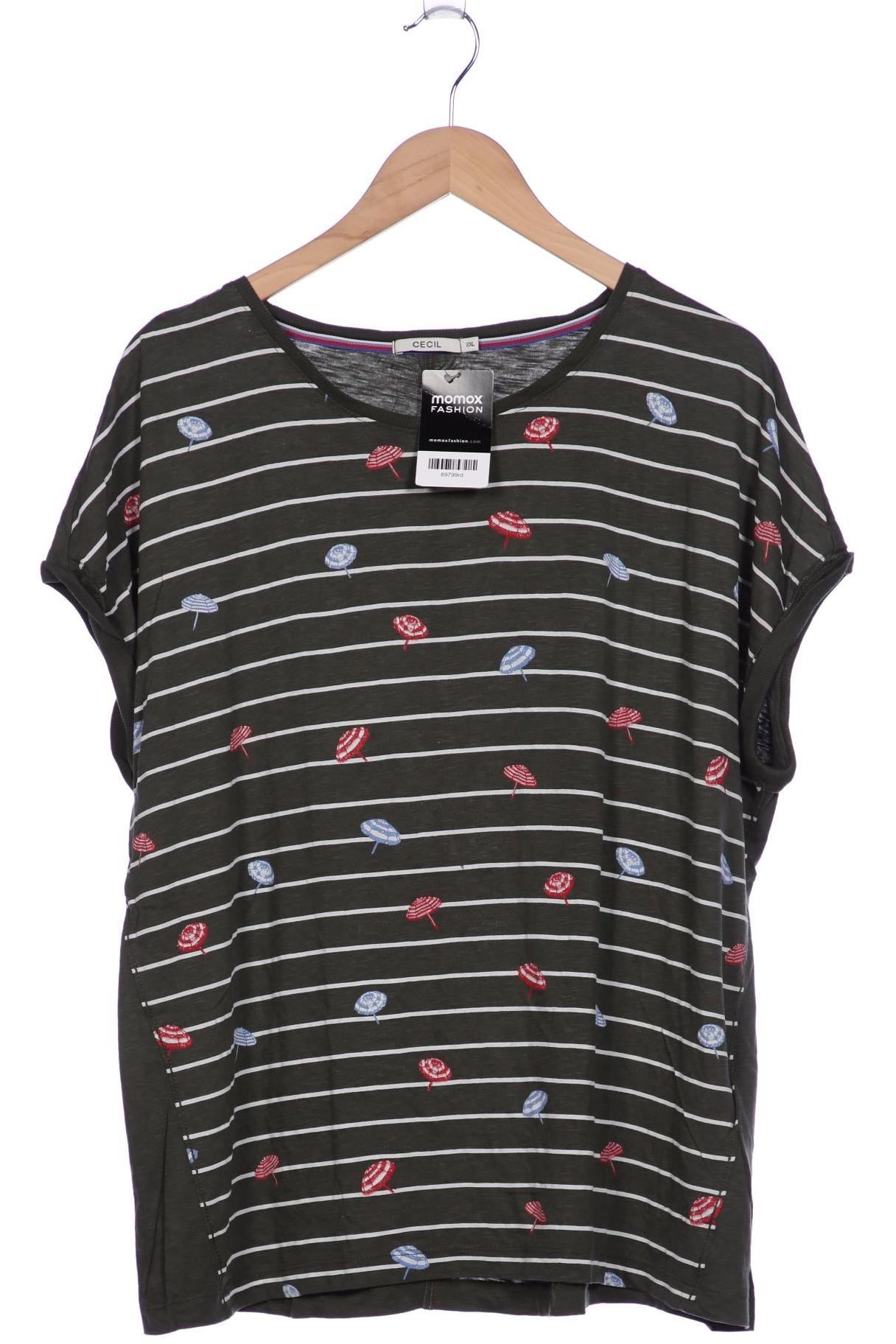 

Cecil Damen T-Shirt, grün, Gr. 46