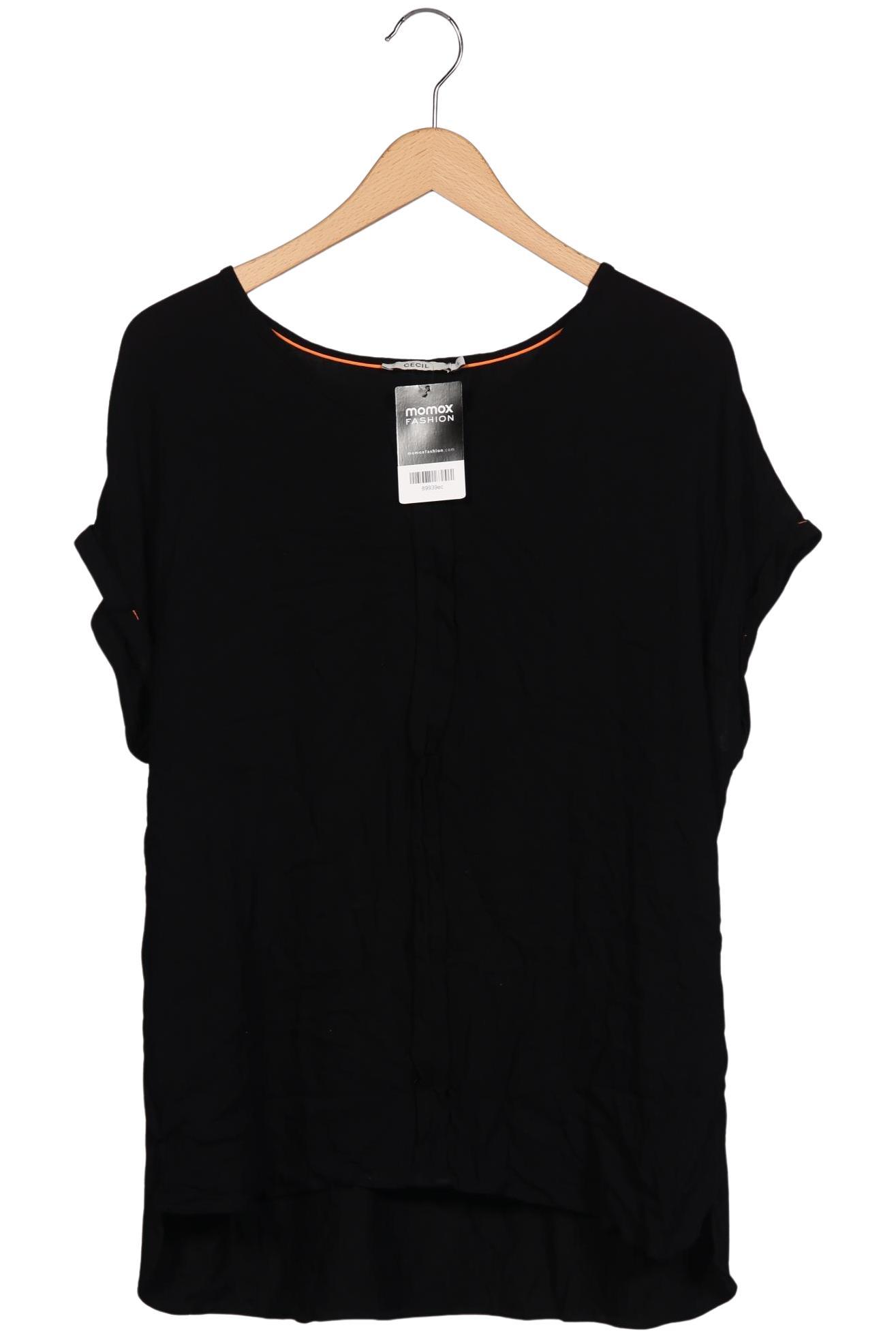 

Cecil Damen T-Shirt, schwarz, Gr. 42