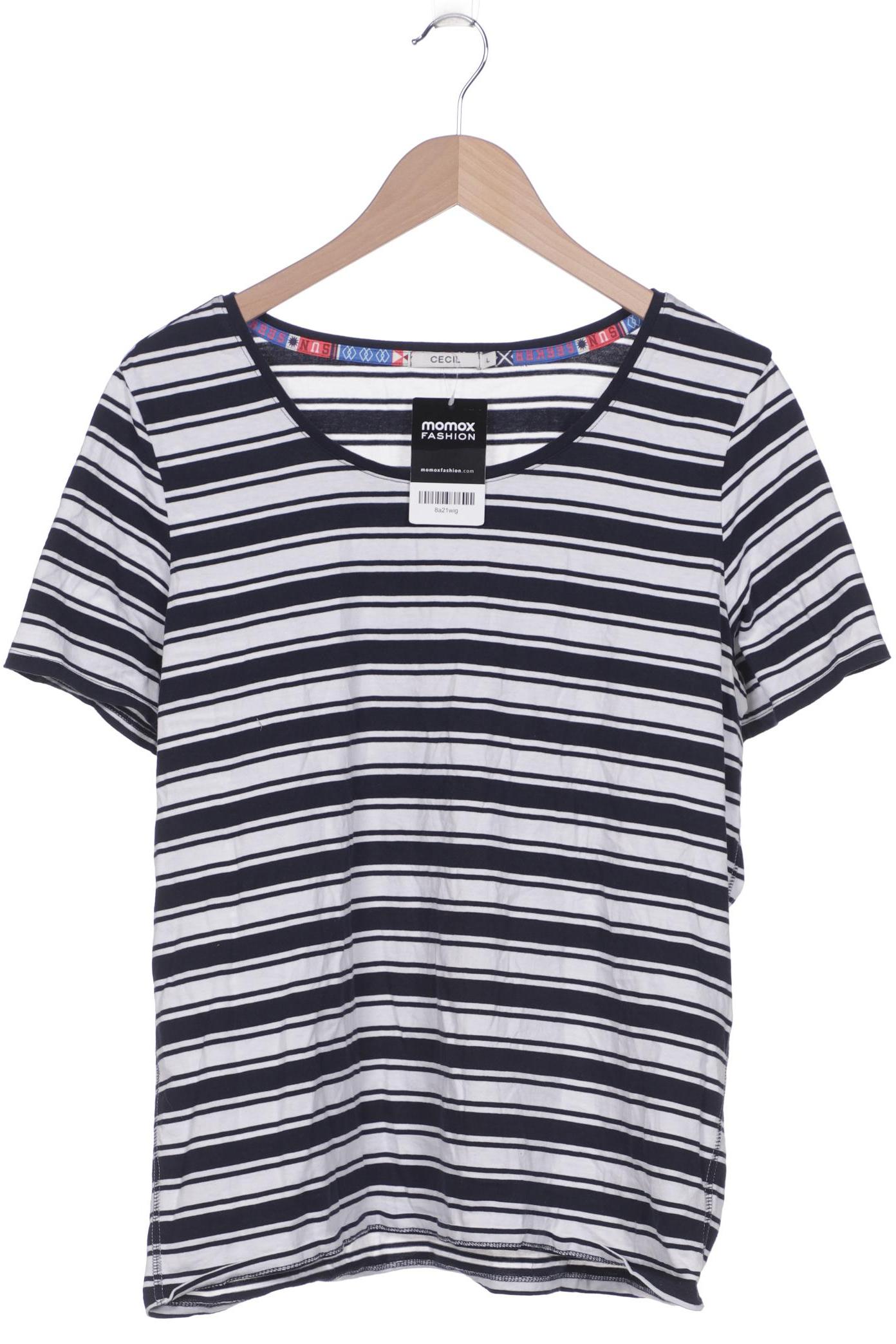 

CECIL Damen T-Shirt, weiß