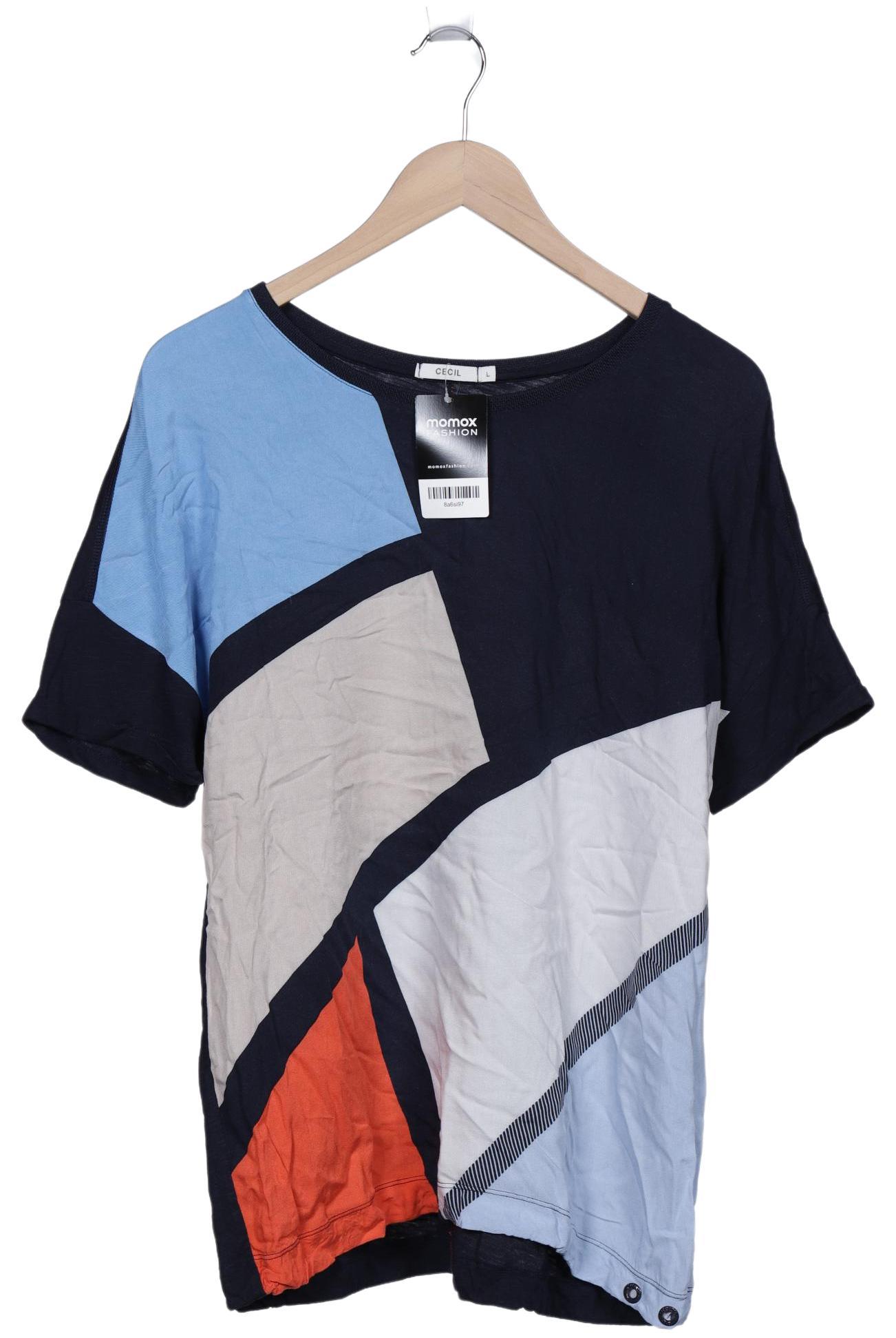 

Cecil Damen T-Shirt, marineblau, Gr. 42