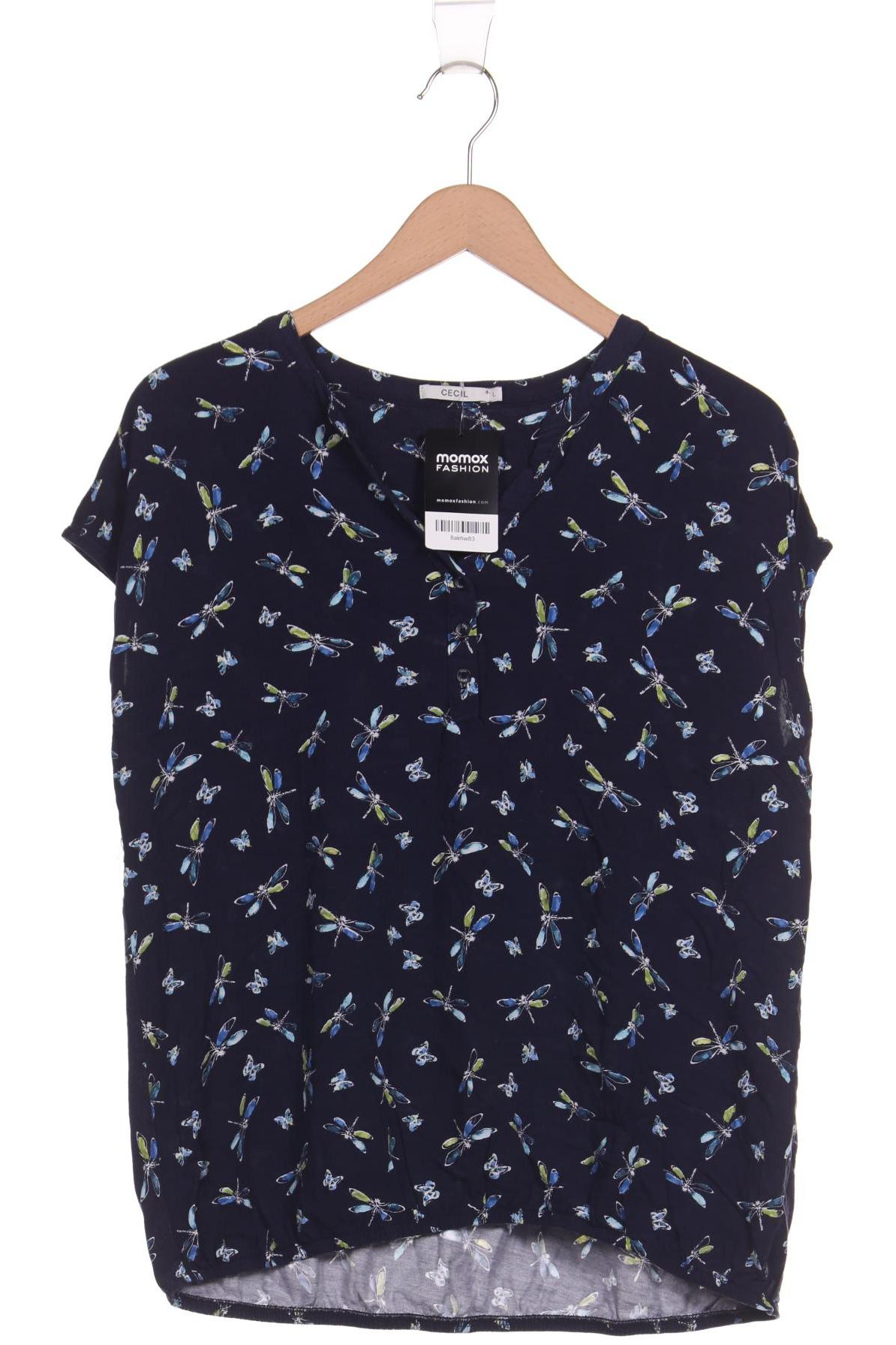 

Cecil Damen T-Shirt, marineblau, Gr. 42