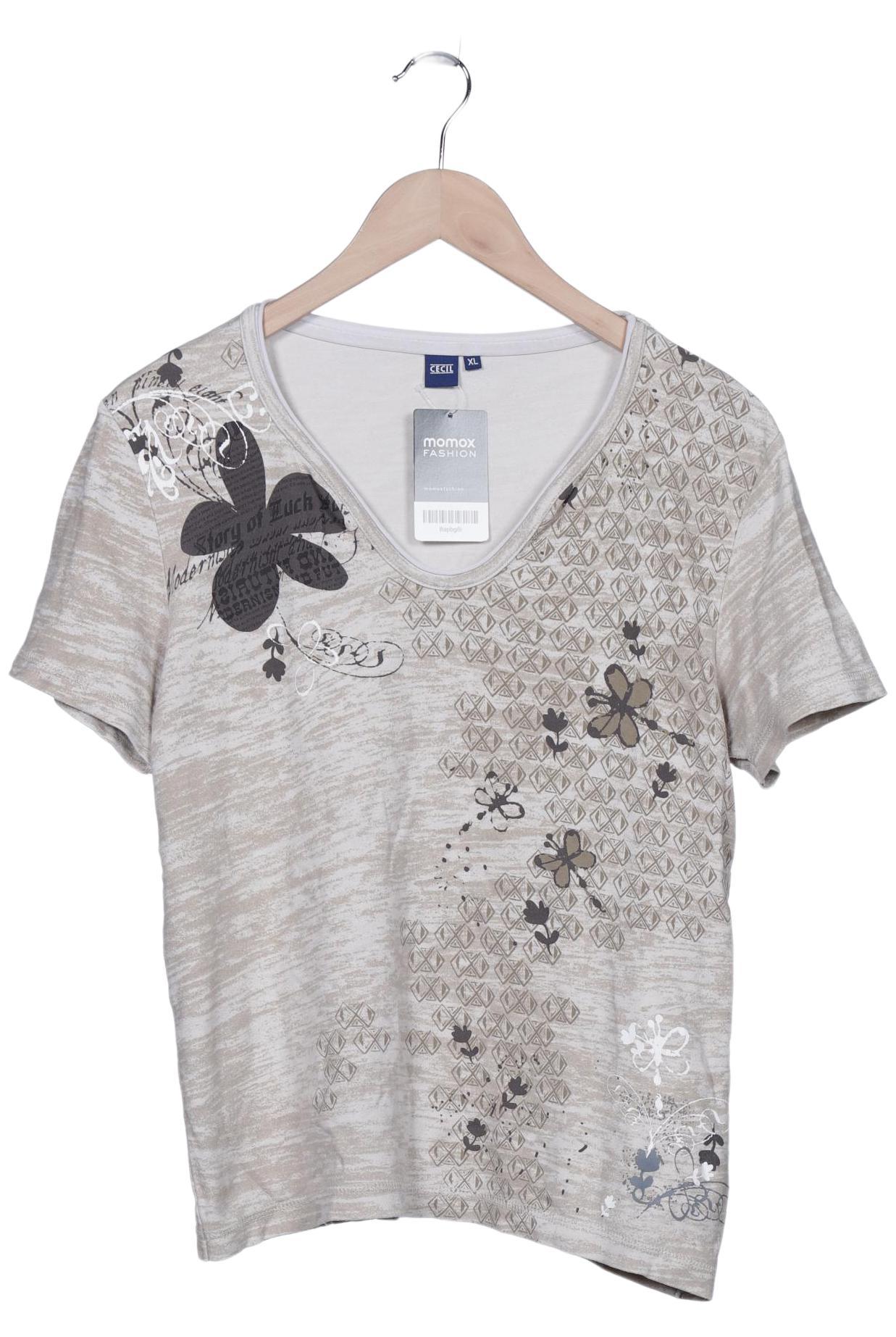 

Cecil Damen T-Shirt, beige, Gr. 44