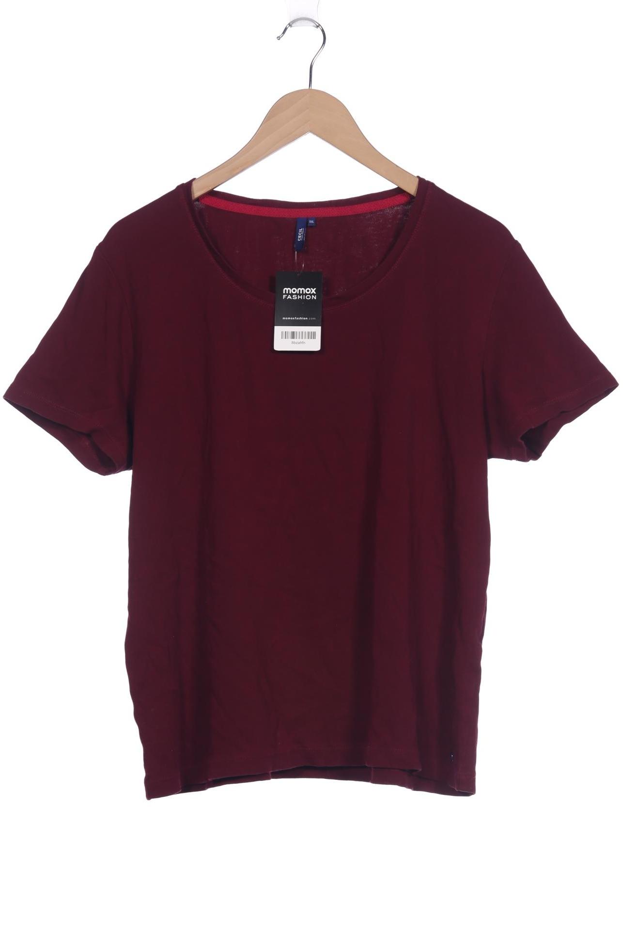 

Cecil Damen T-Shirt, bordeaux, Gr. 46