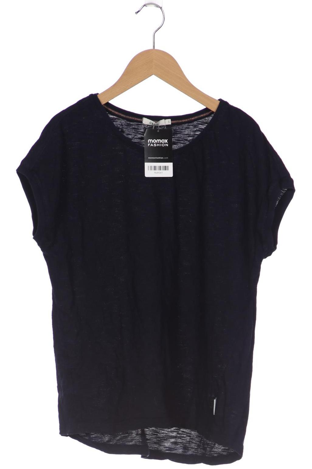 

CECIL Damen T-Shirt, marineblau