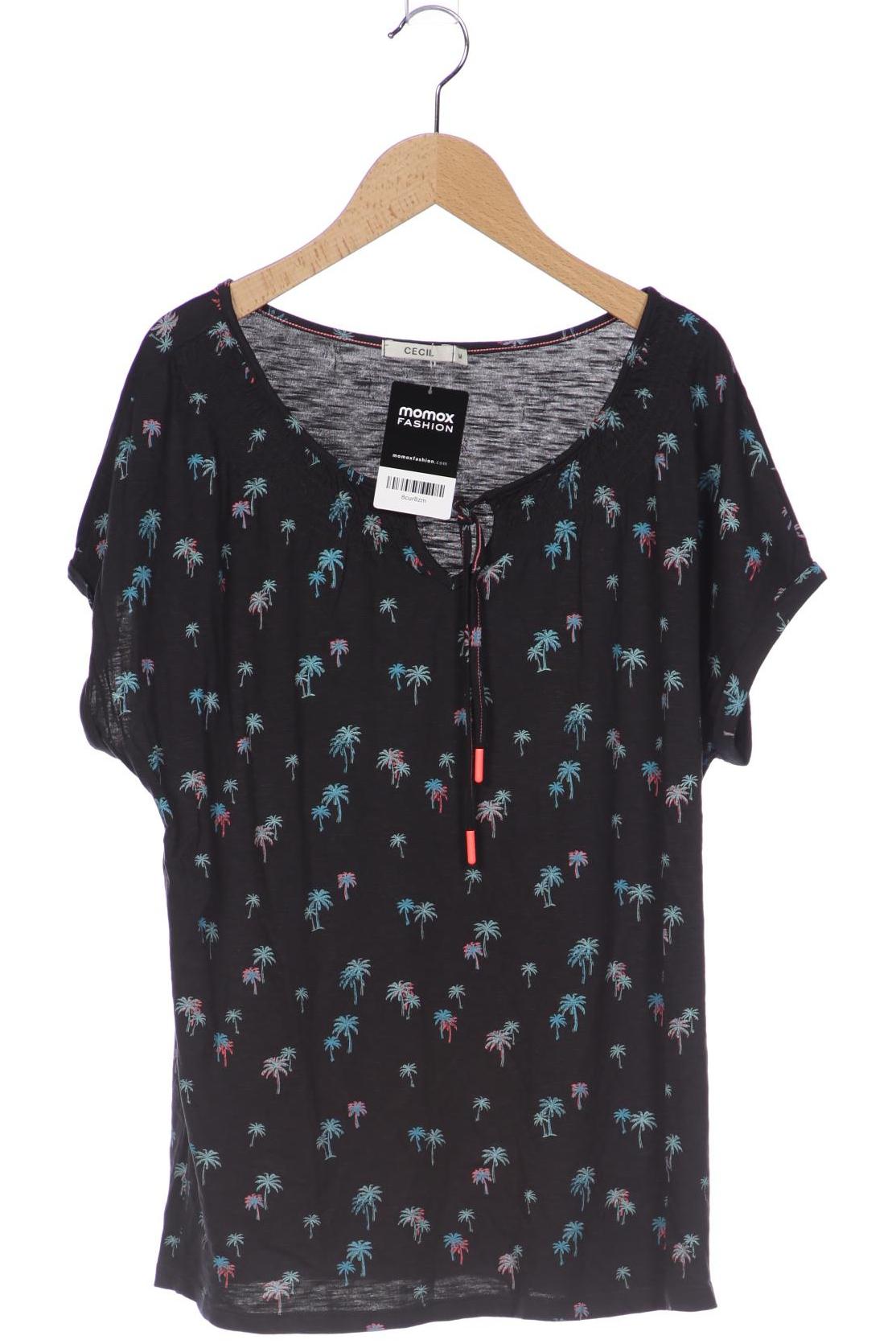 

Cecil Damen T-Shirt, schwarz, Gr. 38