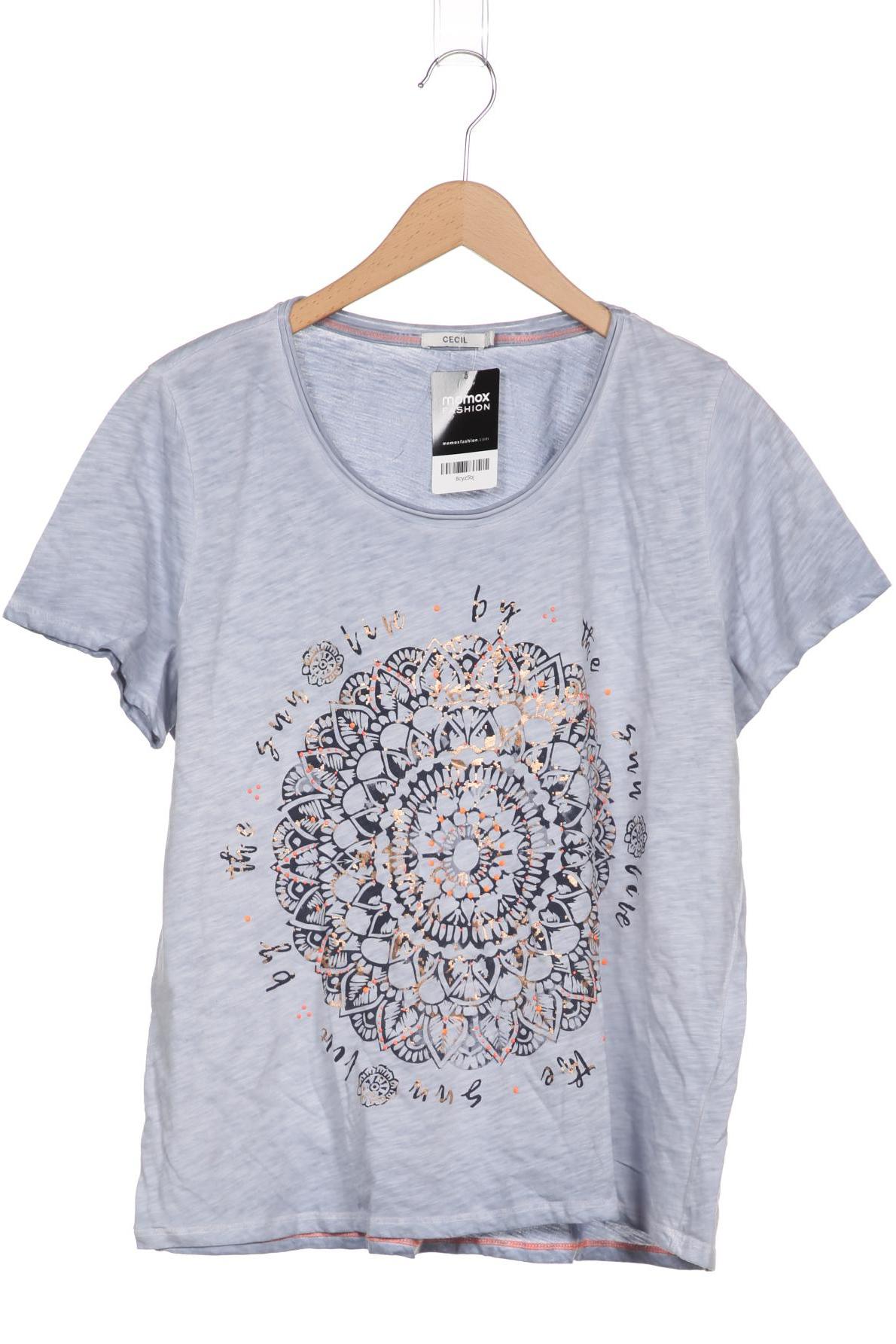 

CECIL Damen T-Shirt, hellblau