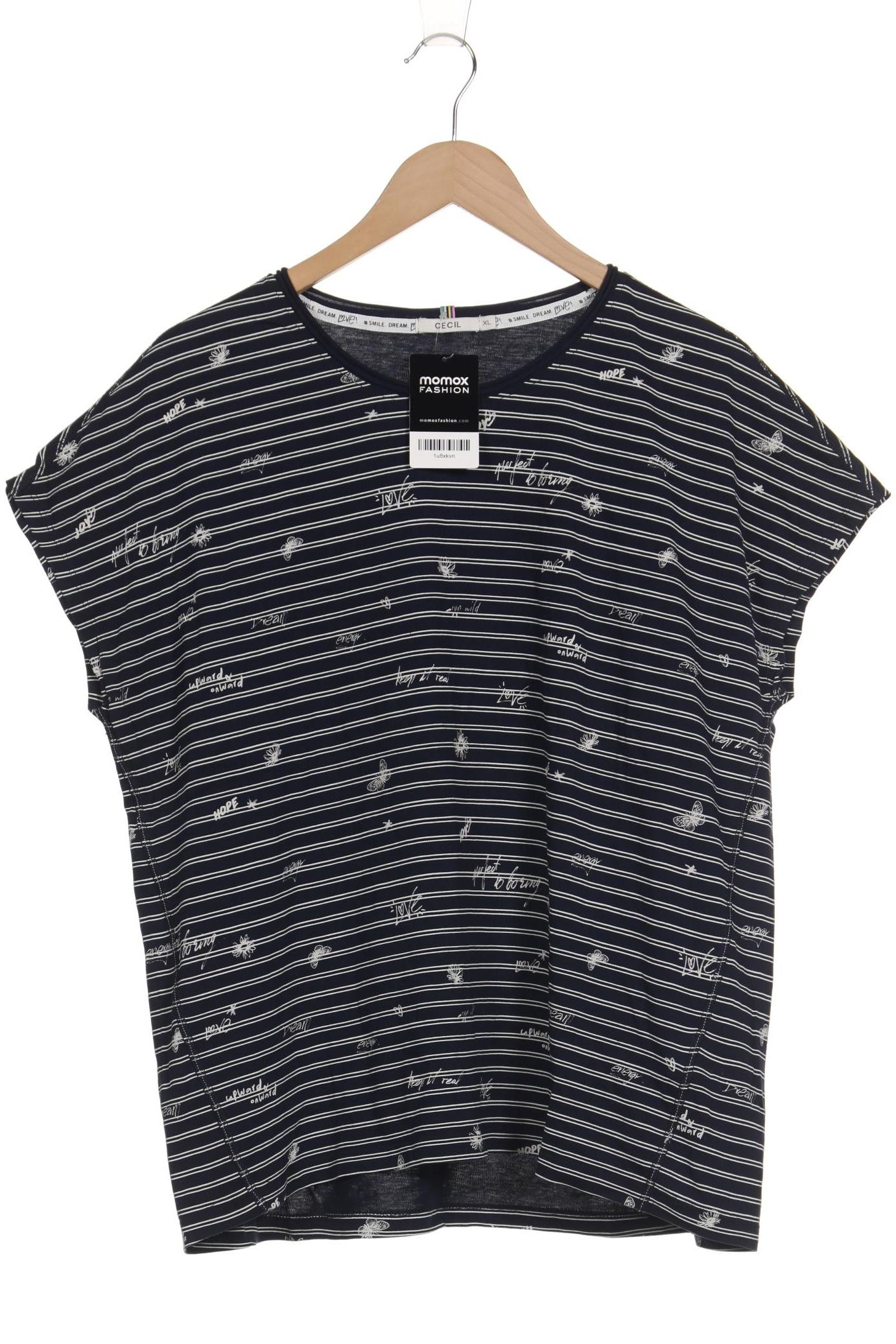 

Cecil Damen T-Shirt, marineblau, Gr. 44