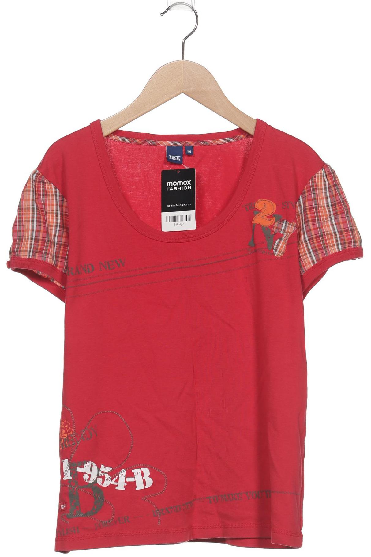 

Cecil Damen T-Shirt, rot, Gr. 38