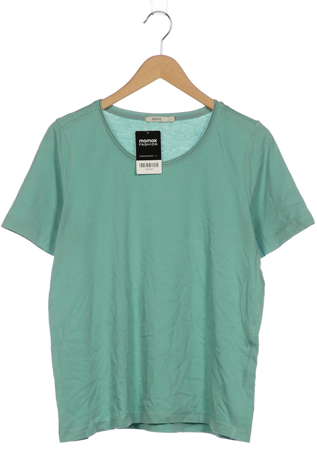 

Cecil Damen T-Shirt, hellgrün, Gr. 42