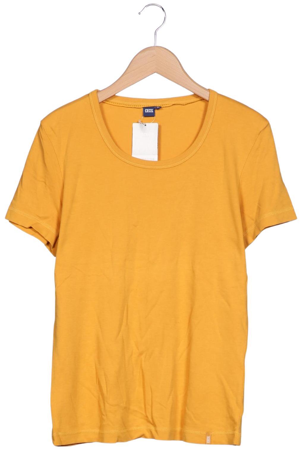 

Cecil Damen T-Shirt, gelb, Gr. 44