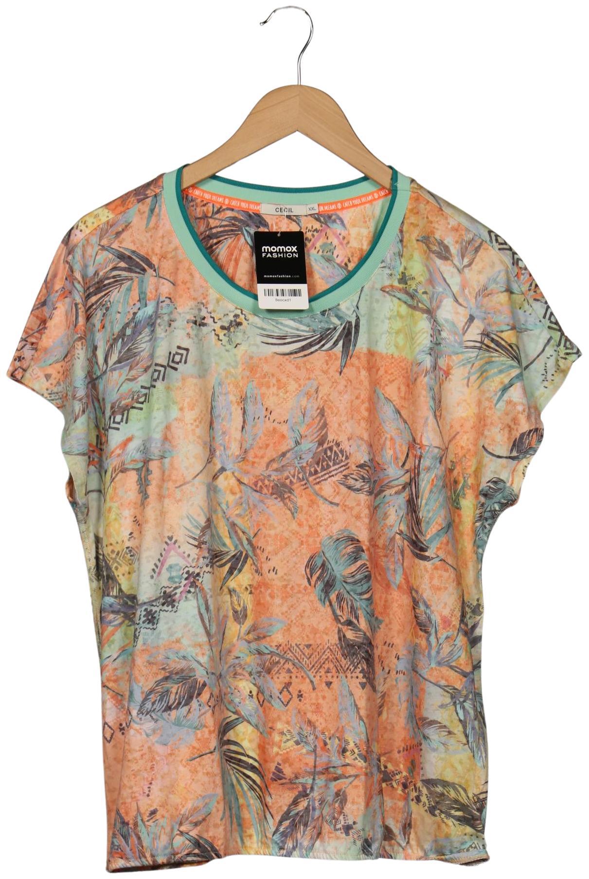 

Cecil Damen T-Shirt, mehrfarbig, Gr. 46