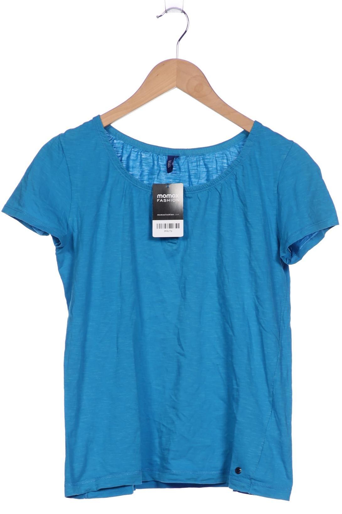 

Cecil Damen T-Shirt, blau, Gr. 36