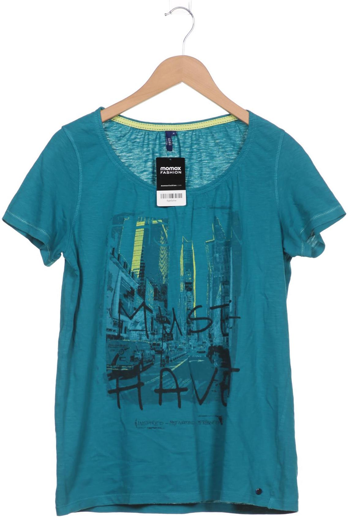 

Cecil Damen T-Shirt, türkis, Gr. 38