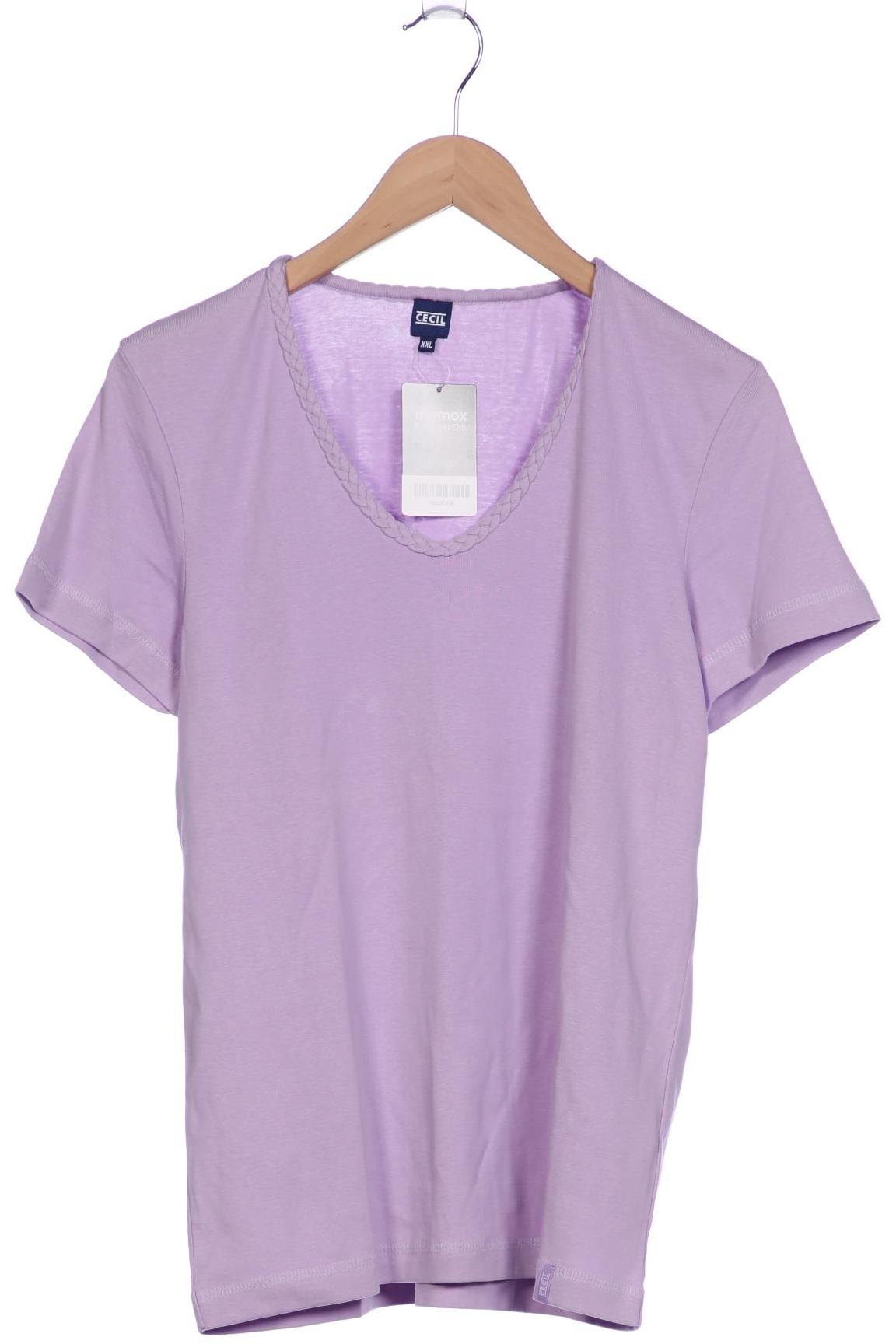 

Cecil Damen T-Shirt, flieder, Gr. 46