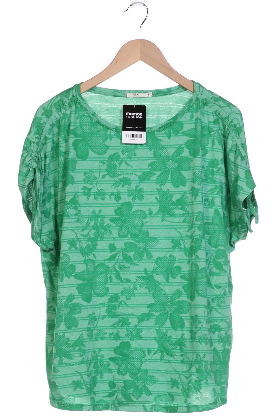 

Cecil Damen T-Shirt, grün, Gr. 46