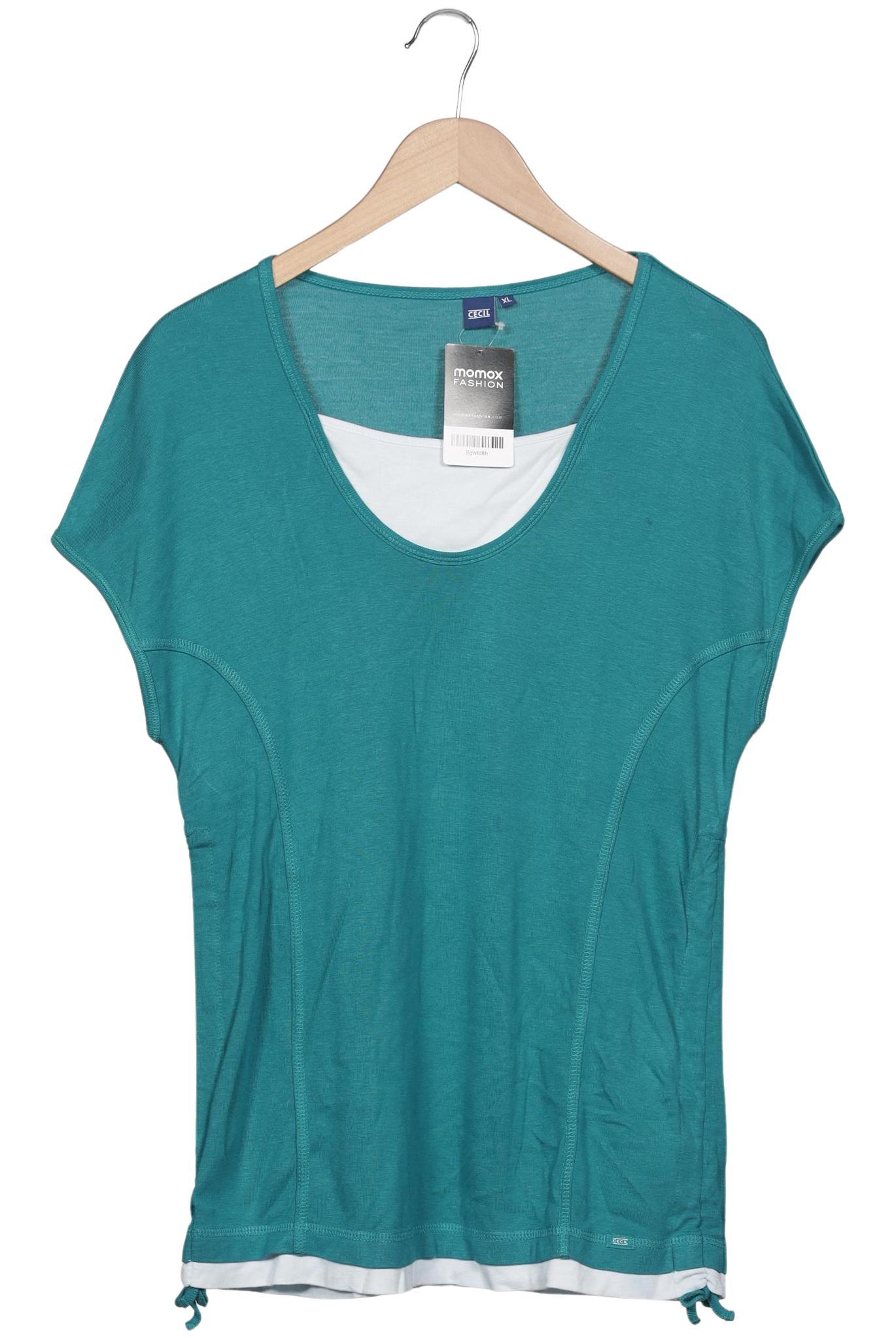 

Cecil Damen T-Shirt, türkis, Gr. 44