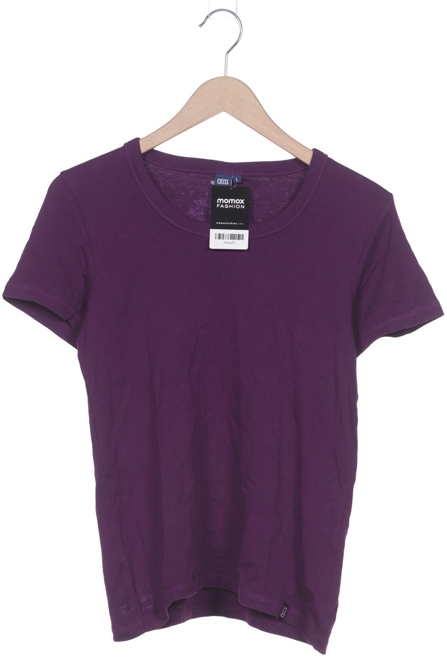 

Cecil Damen T-Shirt, flieder, Gr. 42