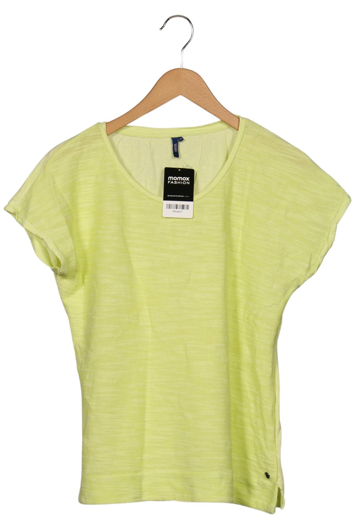 

Cecil Damen T-Shirt, hellgrün, Gr. 38