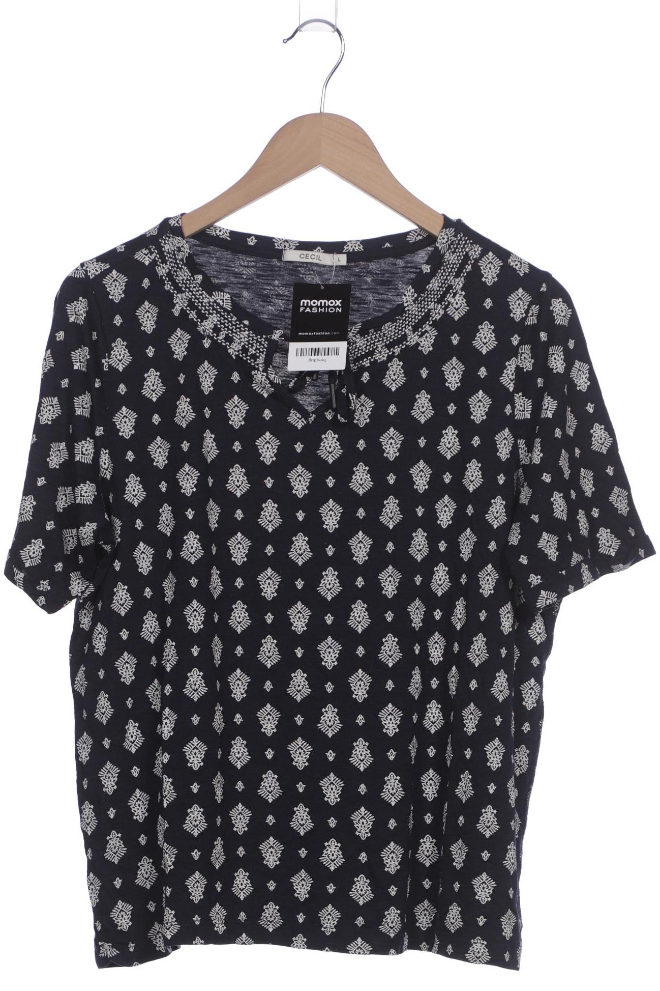 

Cecil Damen T-Shirt, marineblau, Gr. 42