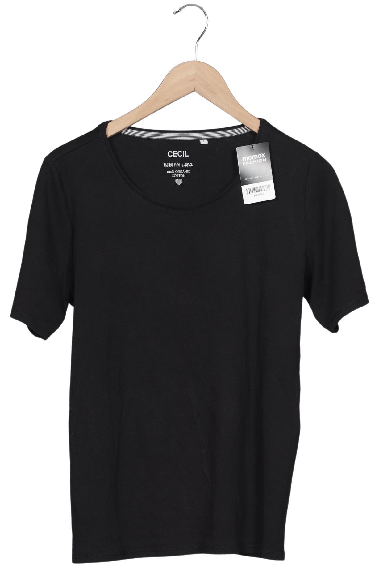 

Cecil Damen T-Shirt, schwarz, Gr. 42