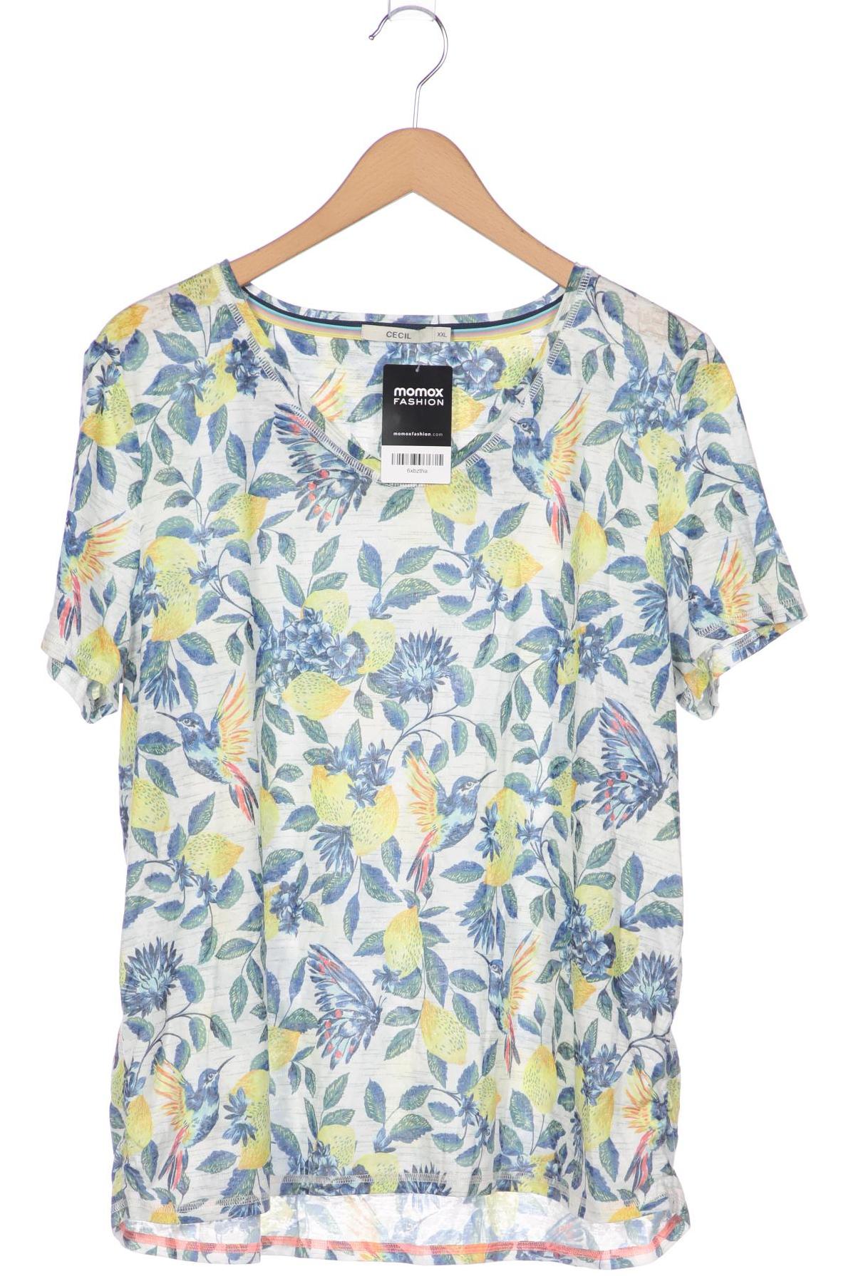 

Cecil Damen T-Shirt, weiß, Gr. 46