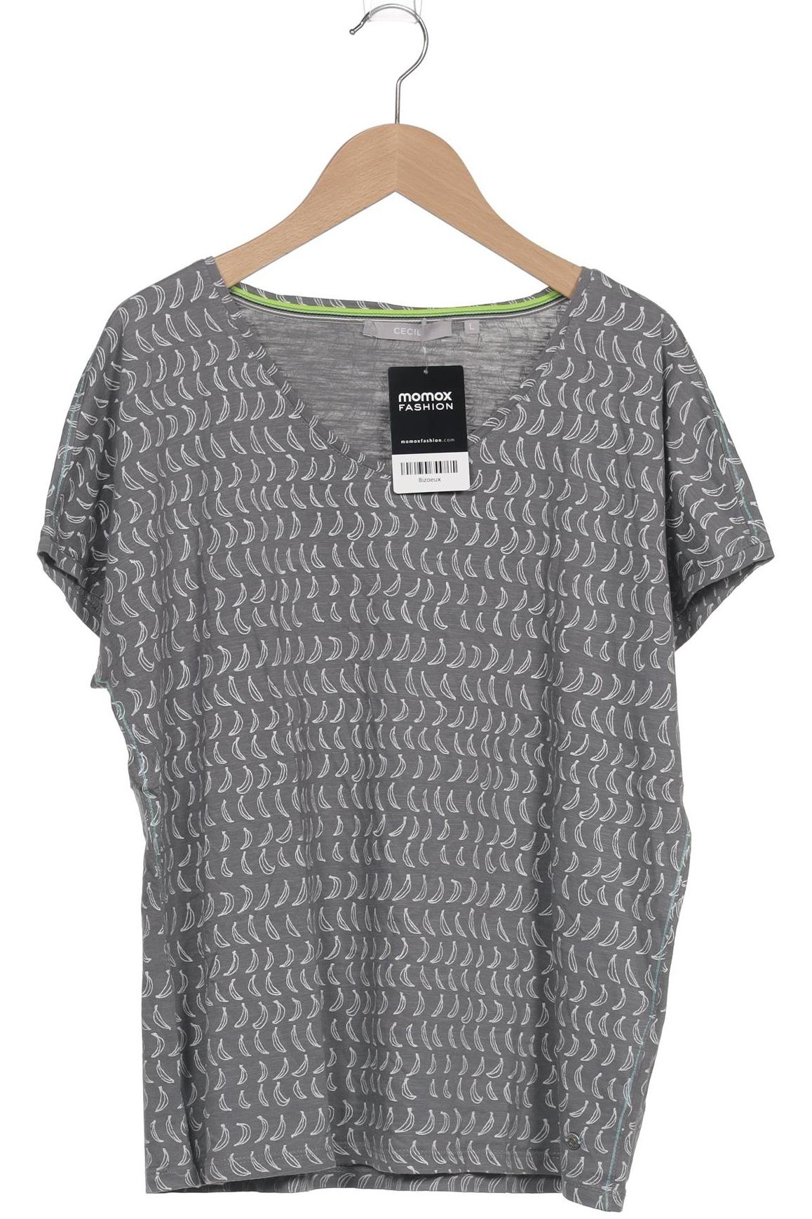 

Cecil Damen T-Shirt, grau, Gr. 42