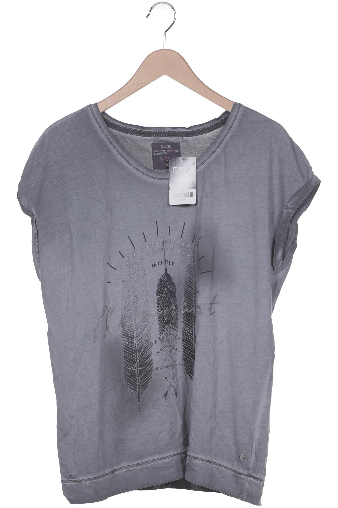 

Cecil Damen T-Shirt, grau, Gr. 44