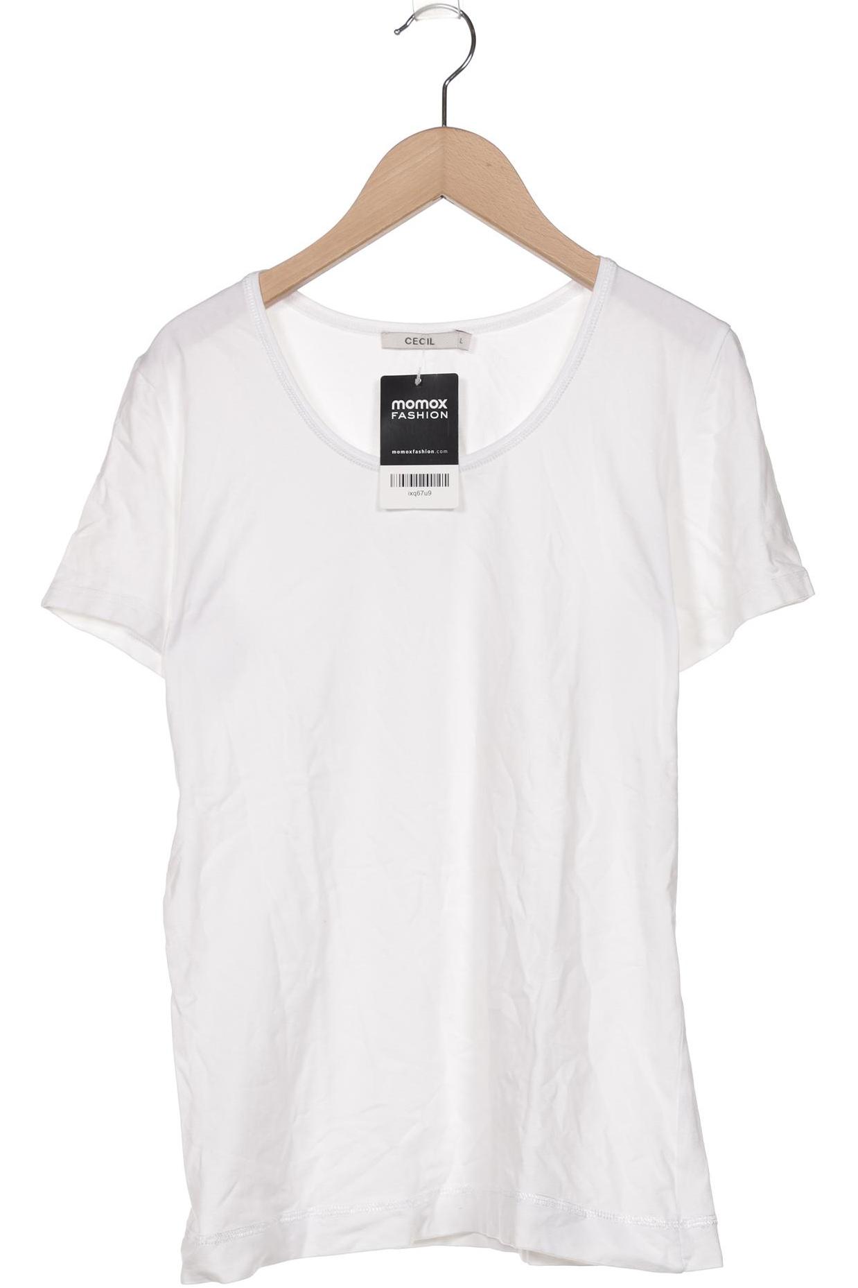 

Cecil Damen T-Shirt, weiß, Gr. 42