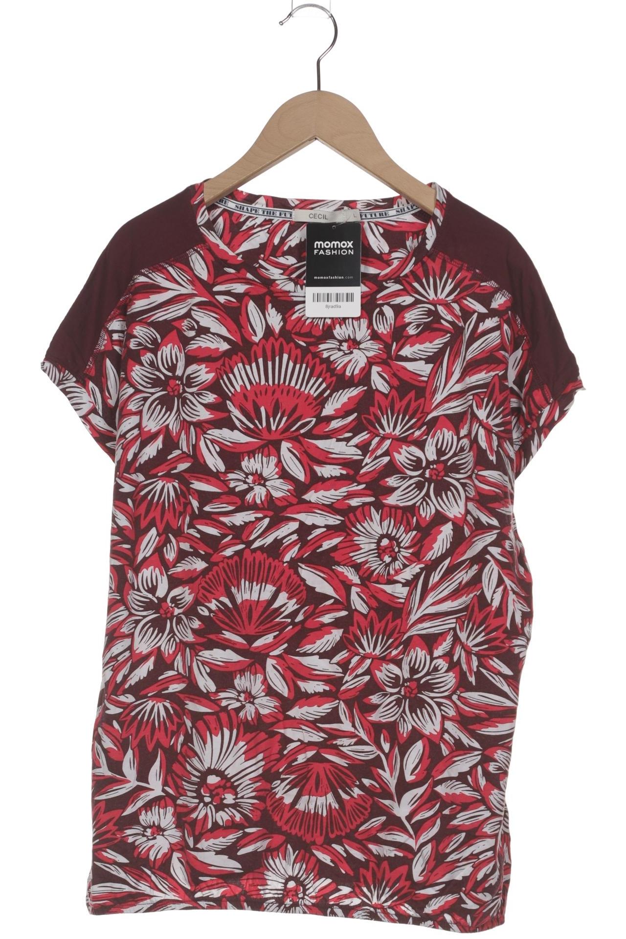 Thumbnail - Cecil Damen T-Shirt, bordeaux, Gr. 42