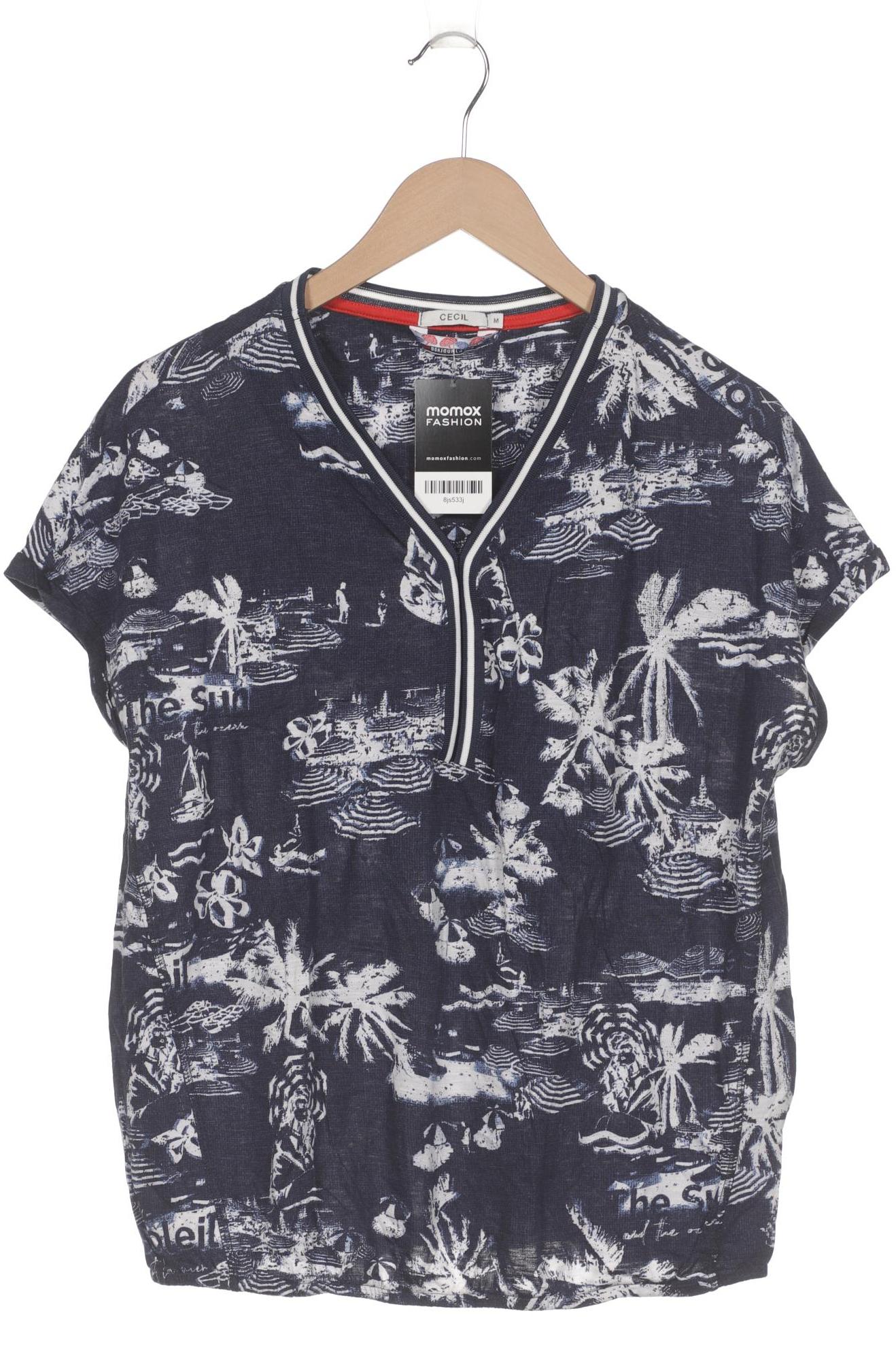 

Cecil Damen T-Shirt, marineblau, Gr. 38