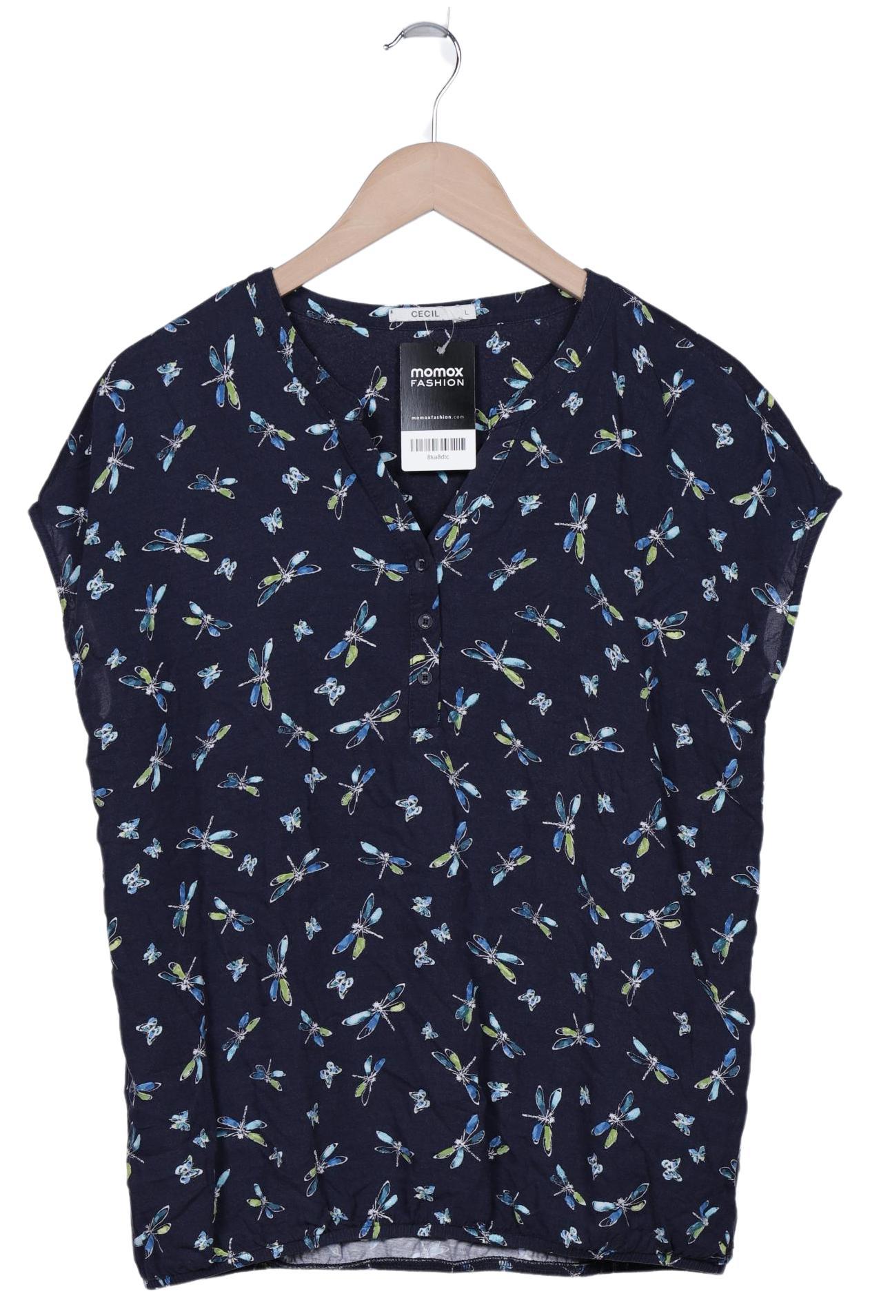 

Cecil Damen T-Shirt, marineblau, Gr. 42