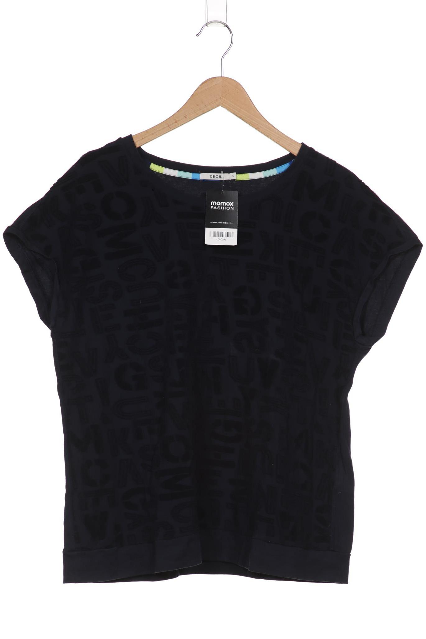 

Cecil Damen T-Shirt, marineblau, Gr. 42