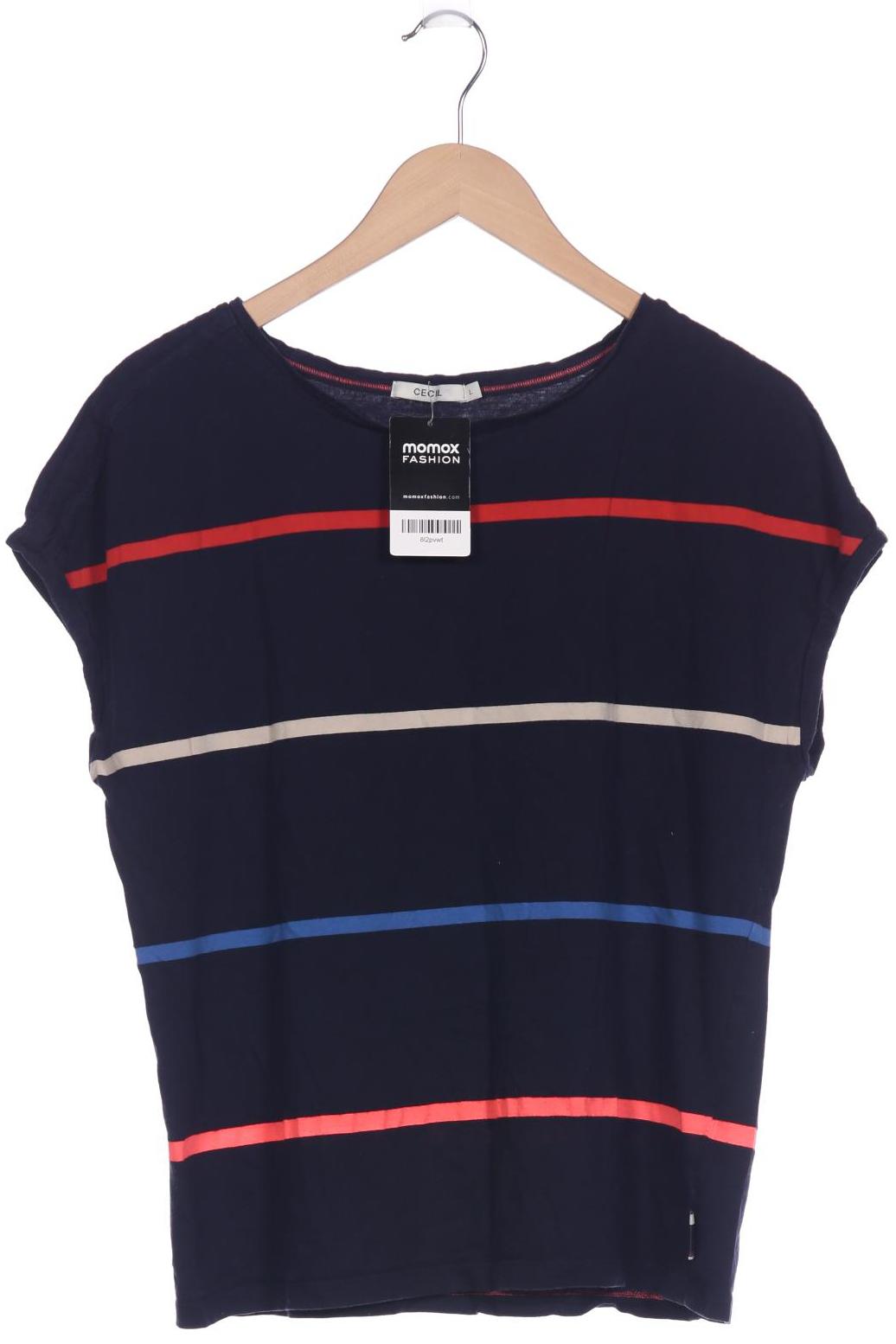 

Cecil Damen T-Shirt, marineblau, Gr. 42
