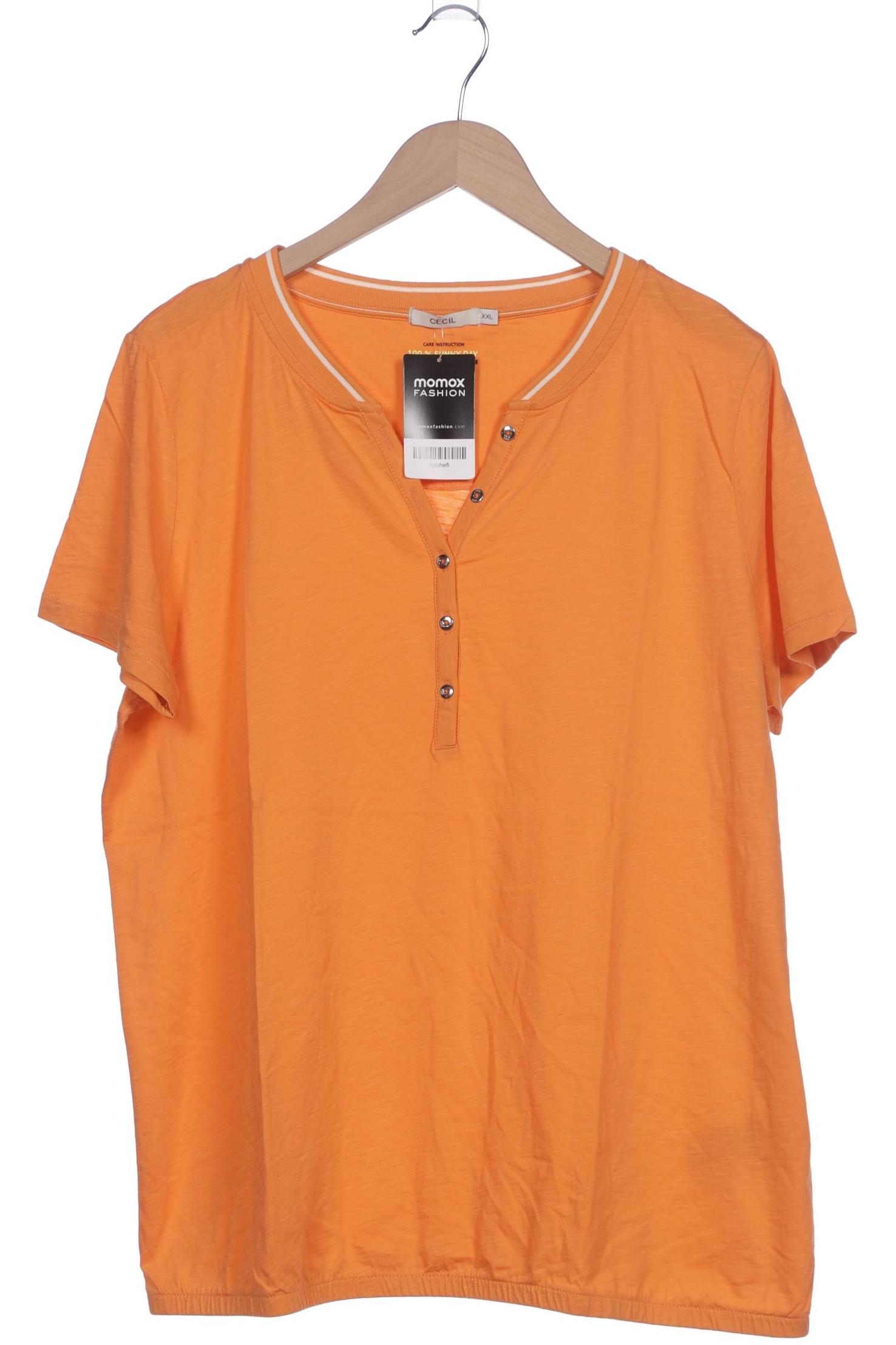

Cecil Damen T-Shirt, orange, Gr. 46