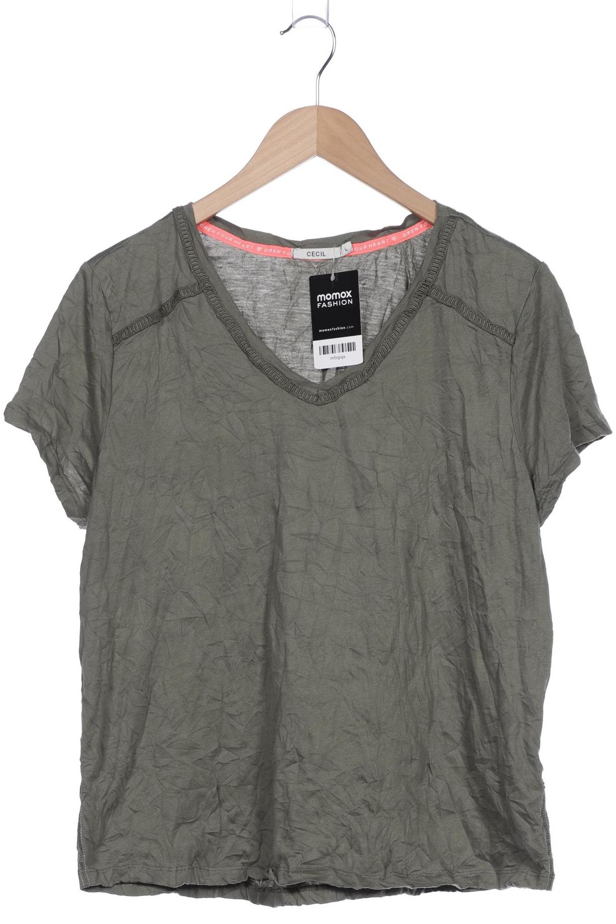 

Cecil Damen T-Shirt, grün, Gr. 42