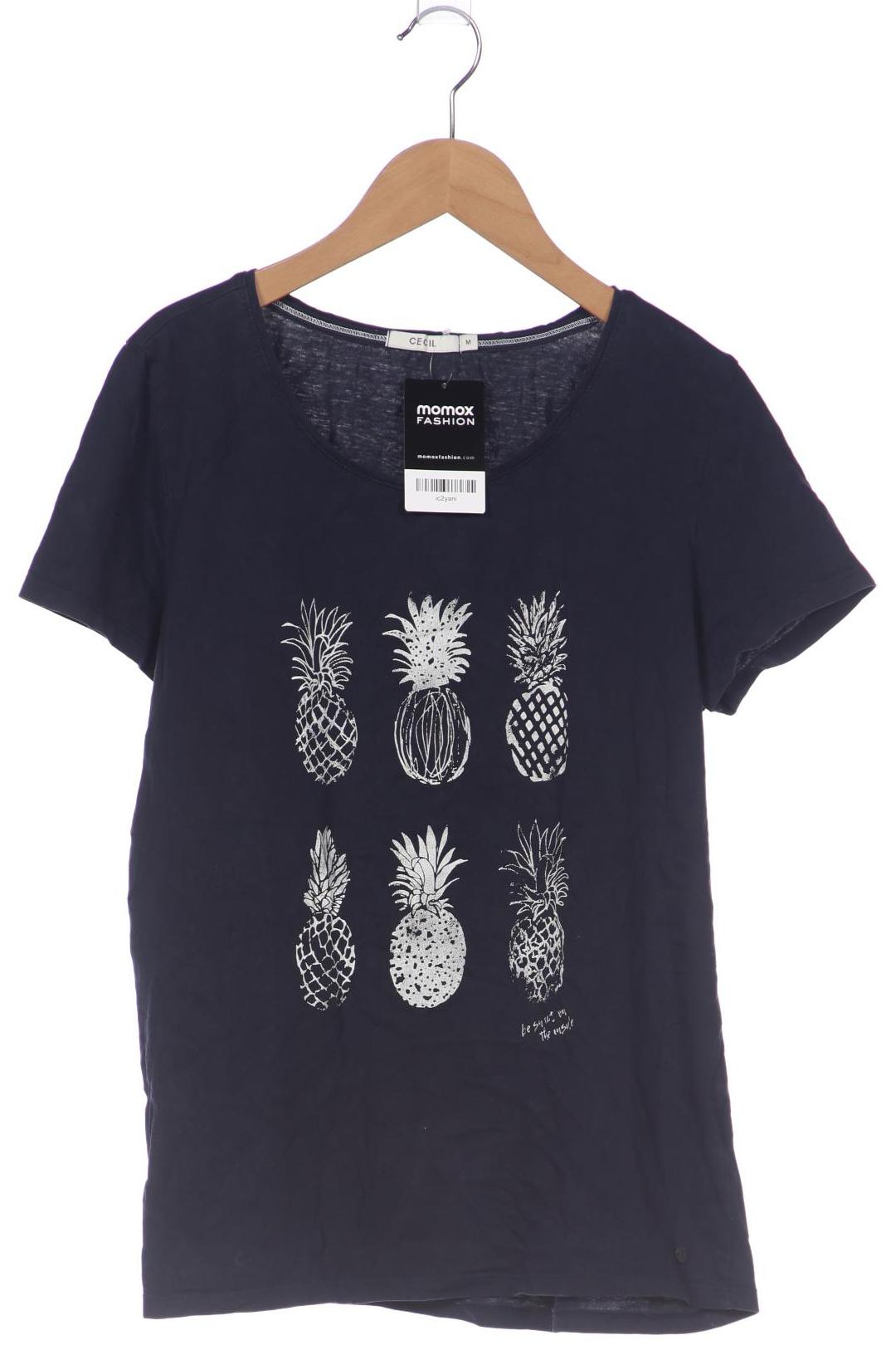 

Cecil Damen T-Shirt, marineblau, Gr. 38