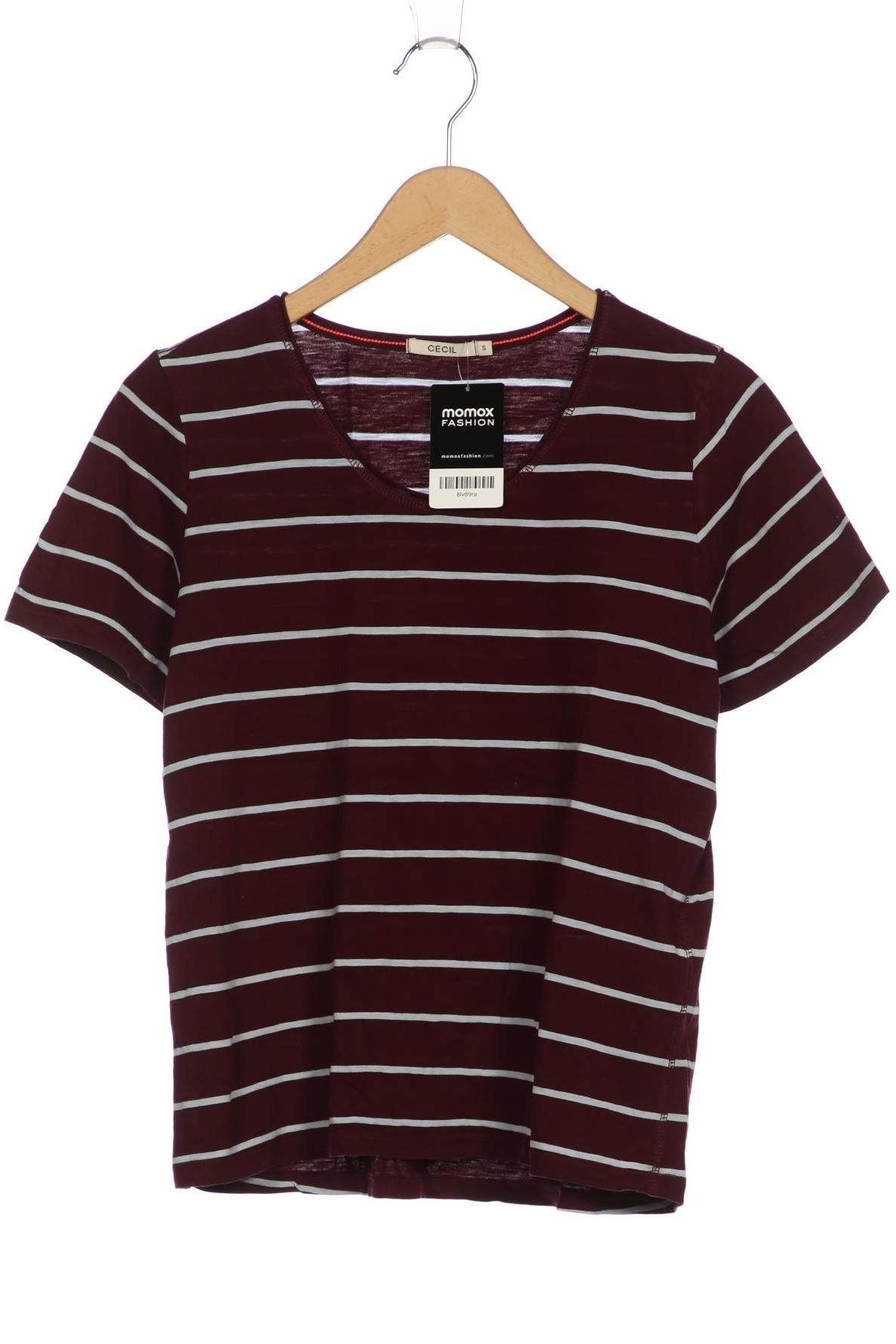 

Cecil Damen T-Shirt, bordeaux, Gr. 36