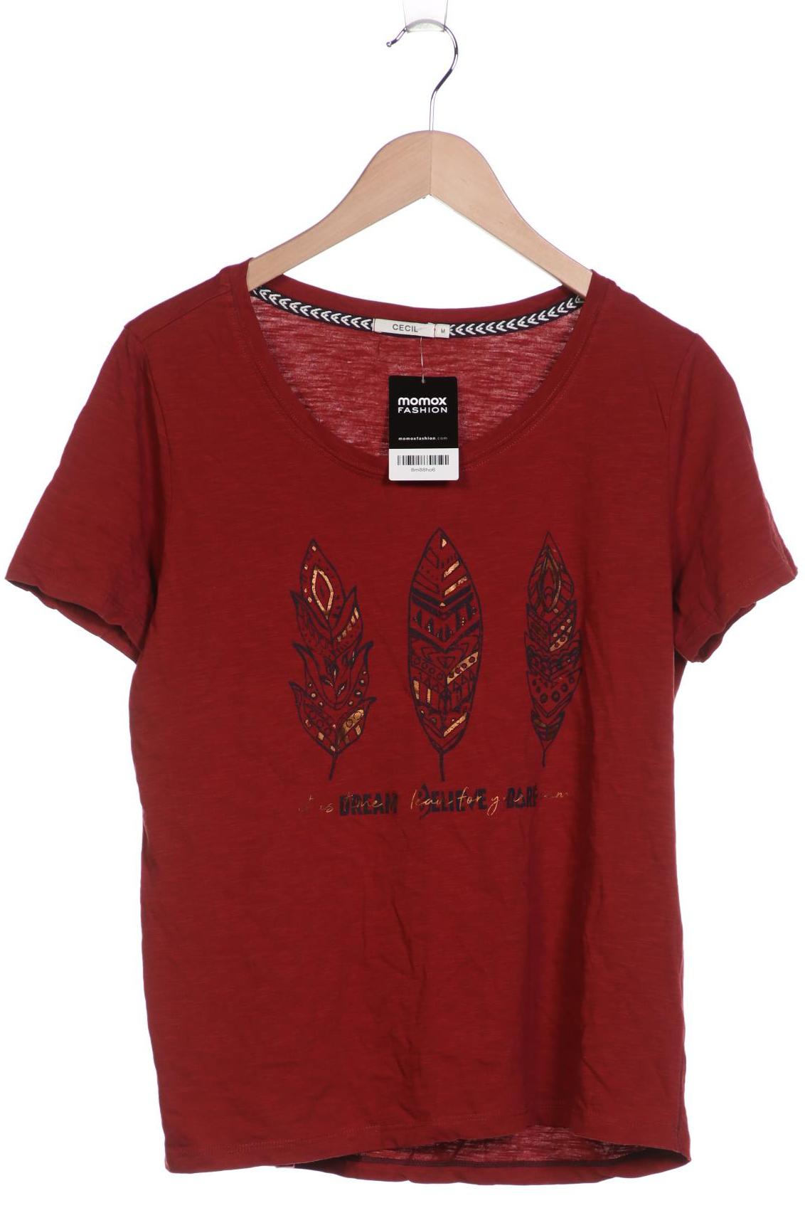 

Cecil Damen T-Shirt, rot, Gr. 38