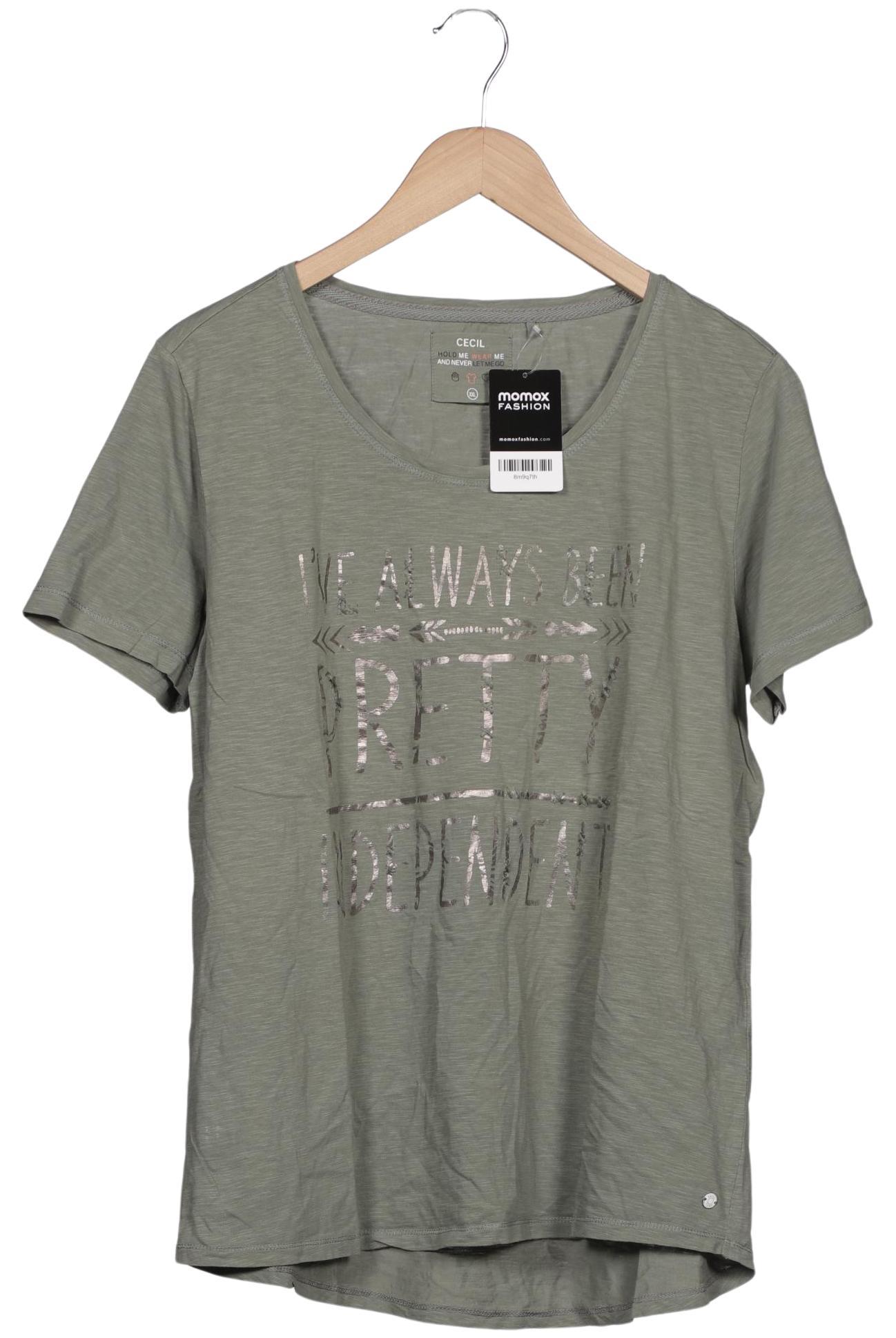 

Cecil Damen T-Shirt, grün, Gr. 46