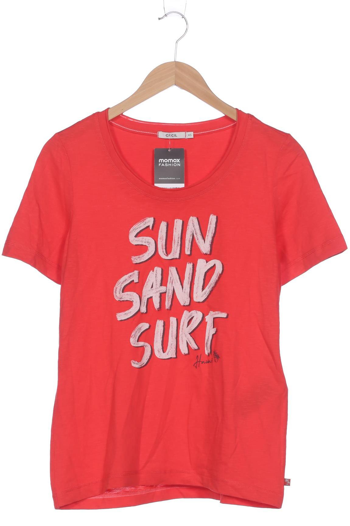 

CECIL Damen T-Shirt, rot