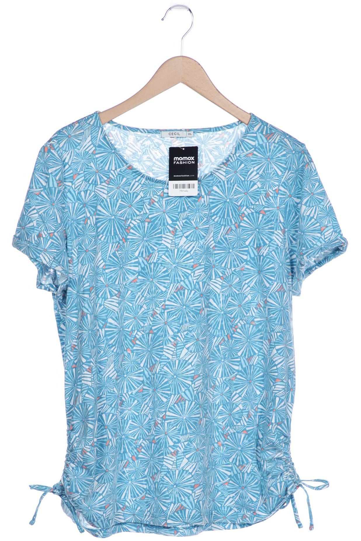 

CECIL Damen T-Shirt, blau